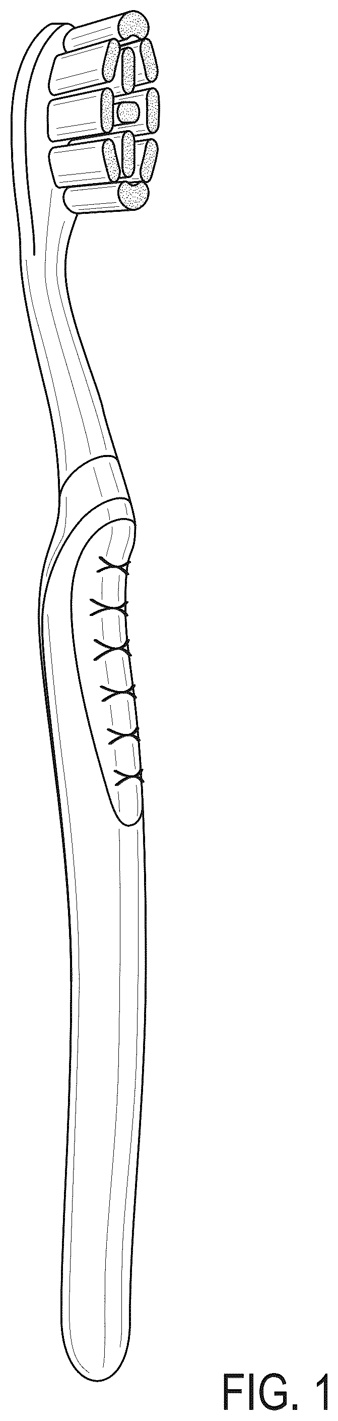 Patent USD1077483 — Toothbrush — Figure 1