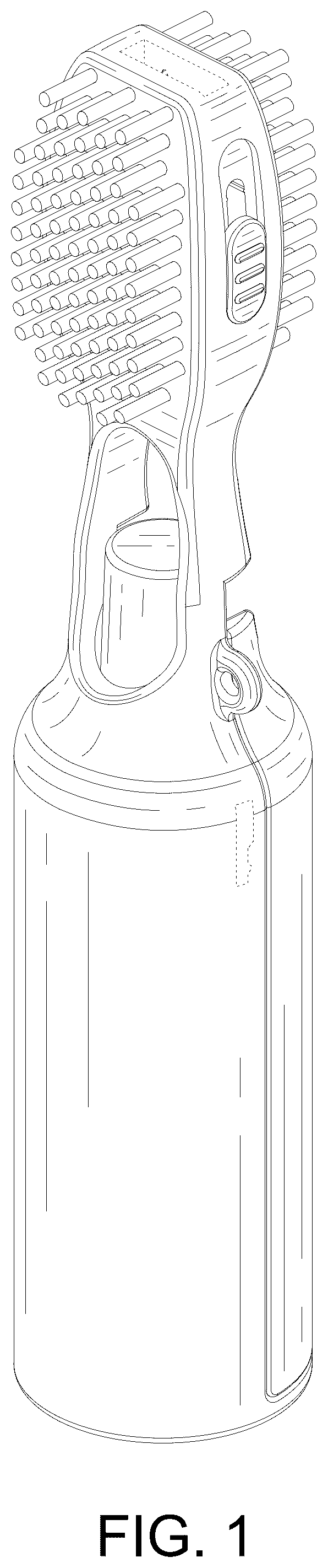 Patent USD1077484 Figure 1 – Golf brush