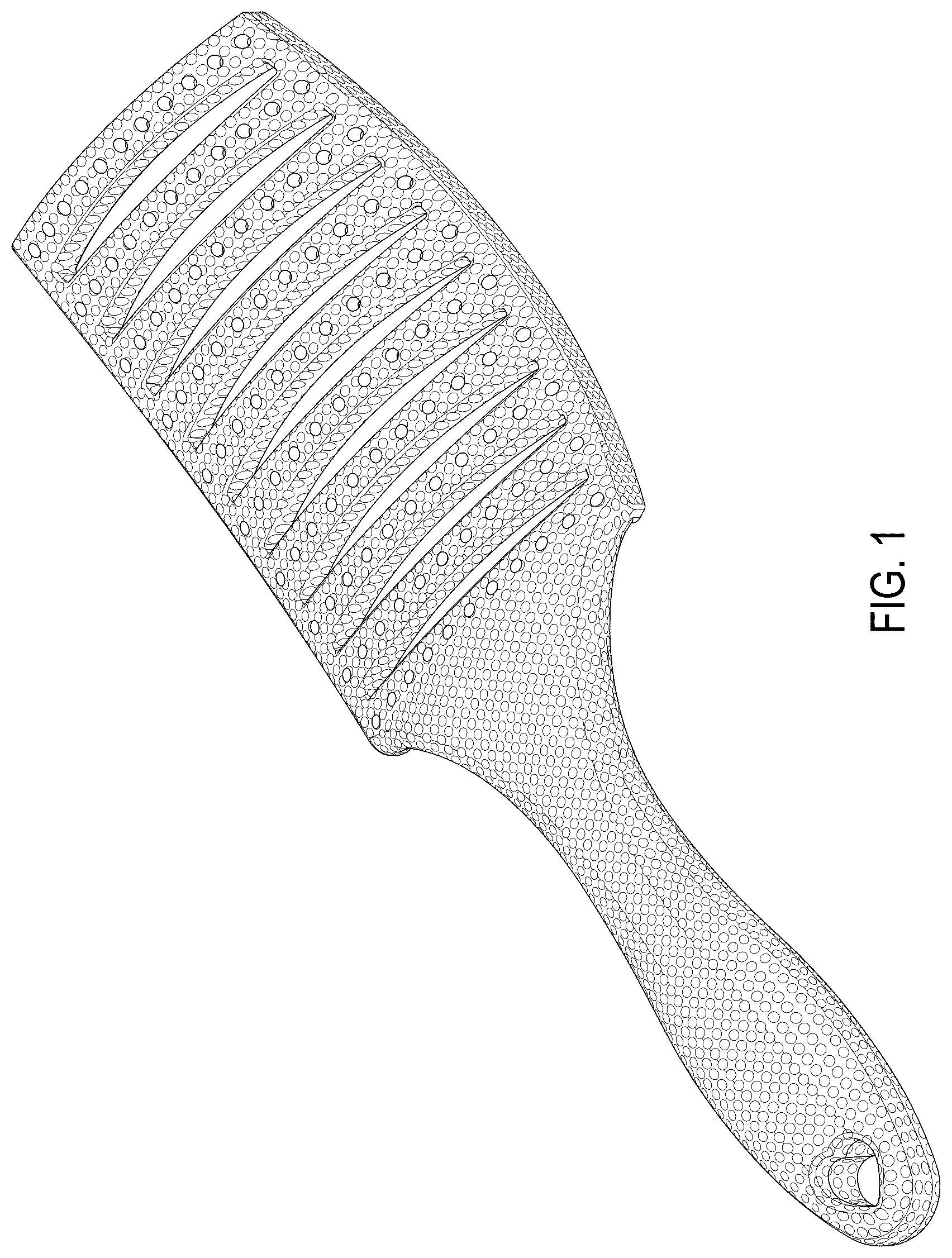 Patent USD1077487 — Brush handle — Figure 1