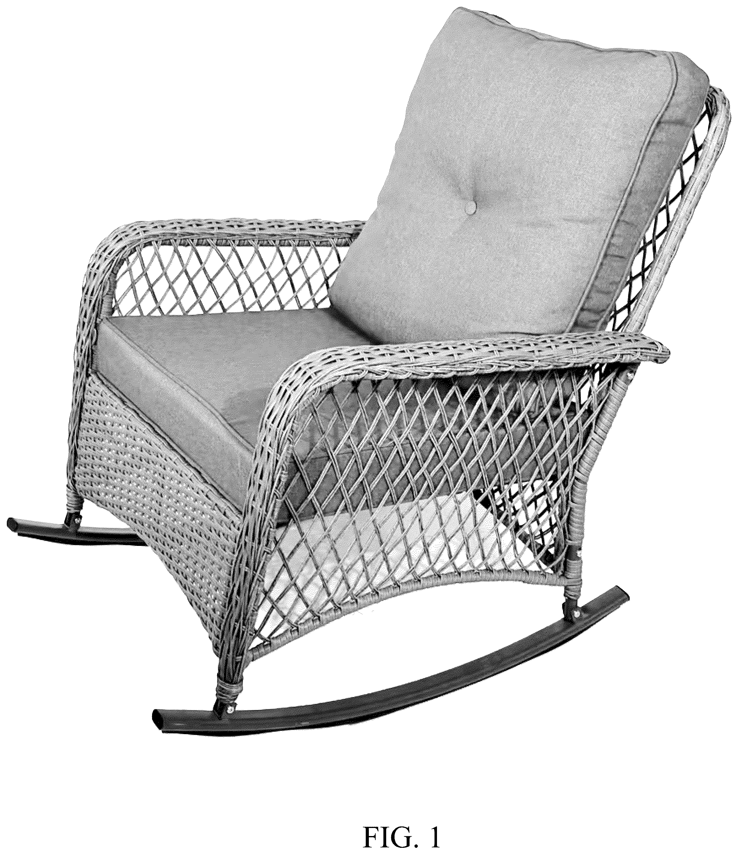 Patent USD1077491 — Rocking chair — Figure 1