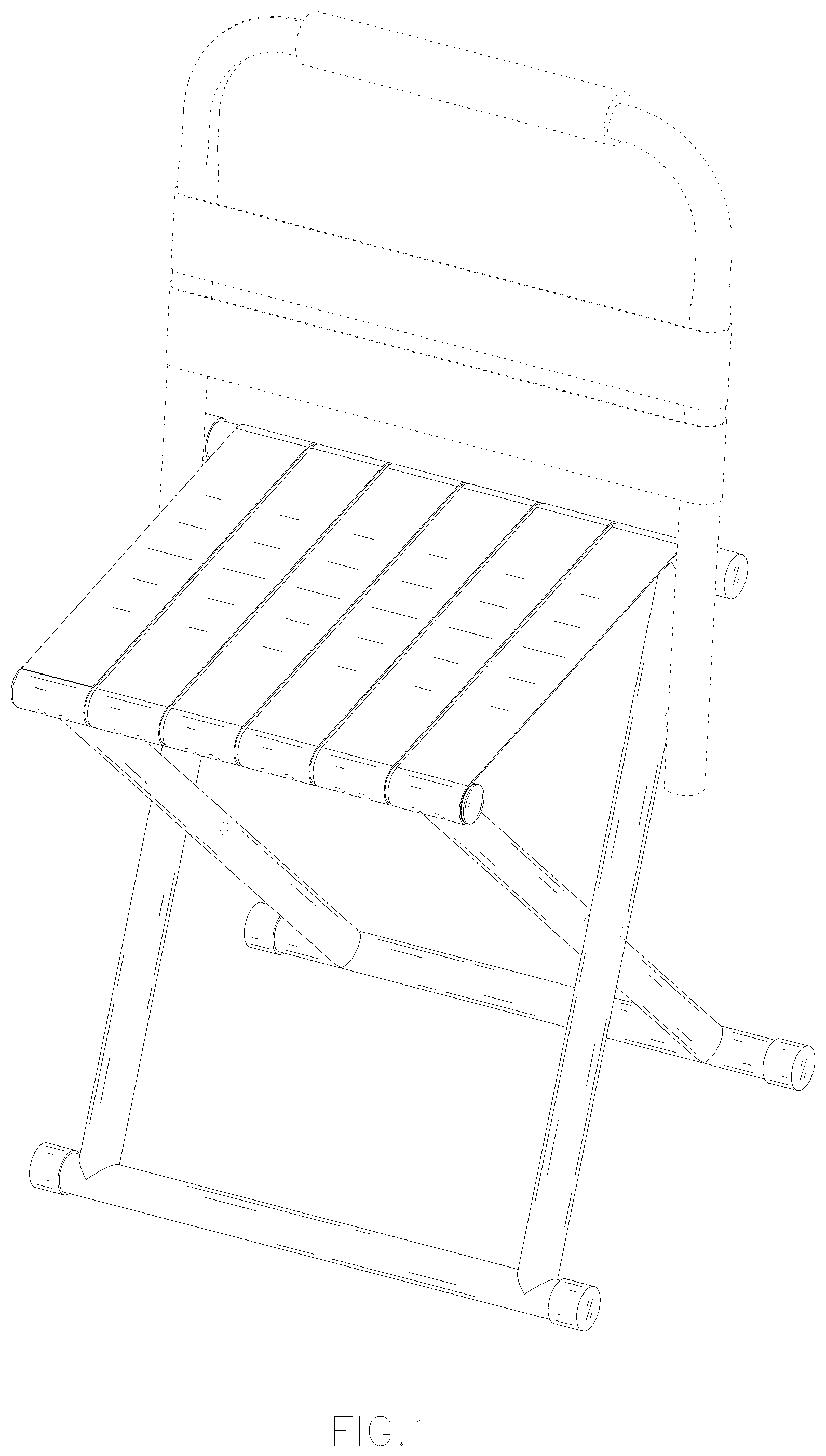 Patent USD1077496 — Chair — Figure 1