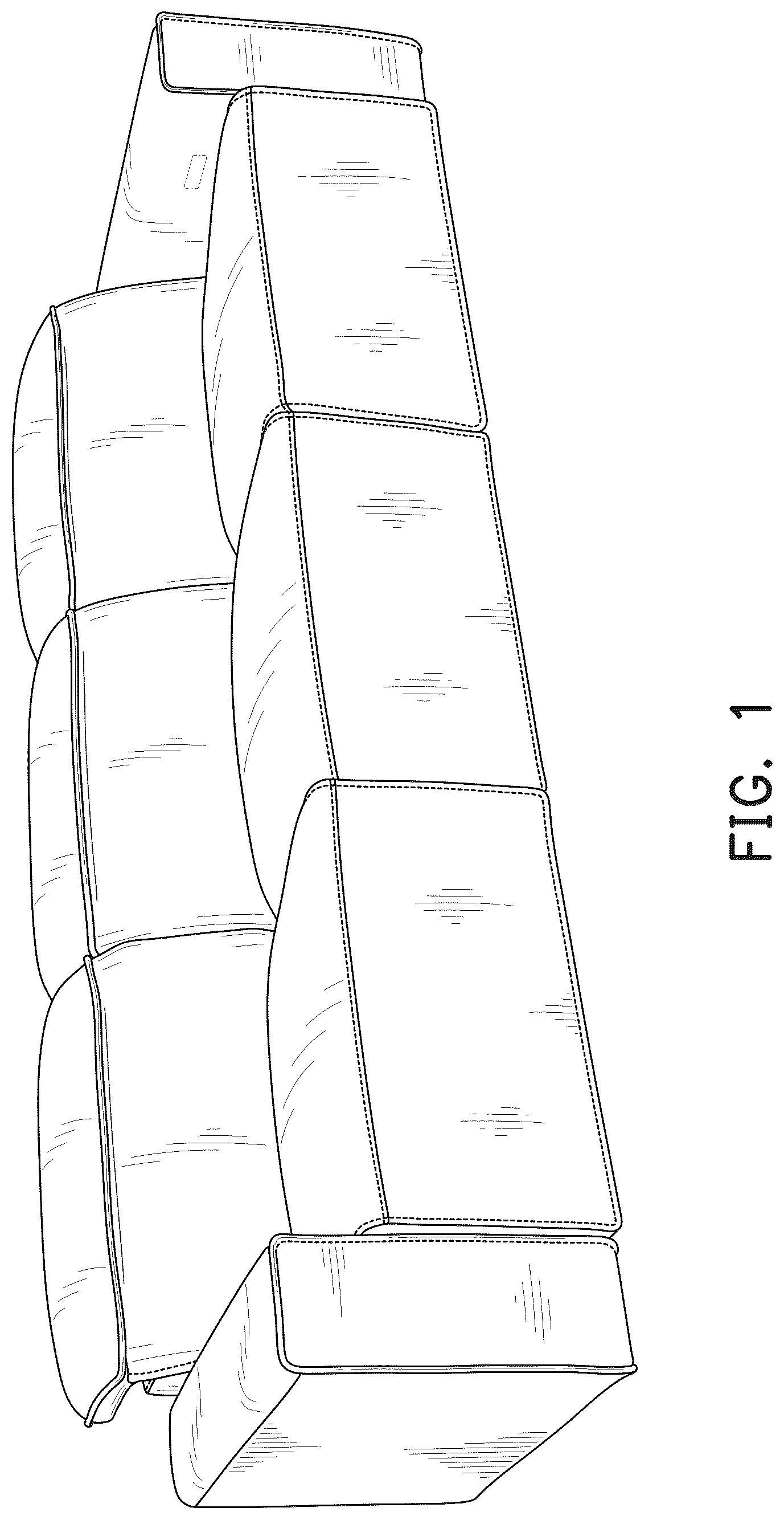 Patent USD1077504 — Sofa — Figure 1