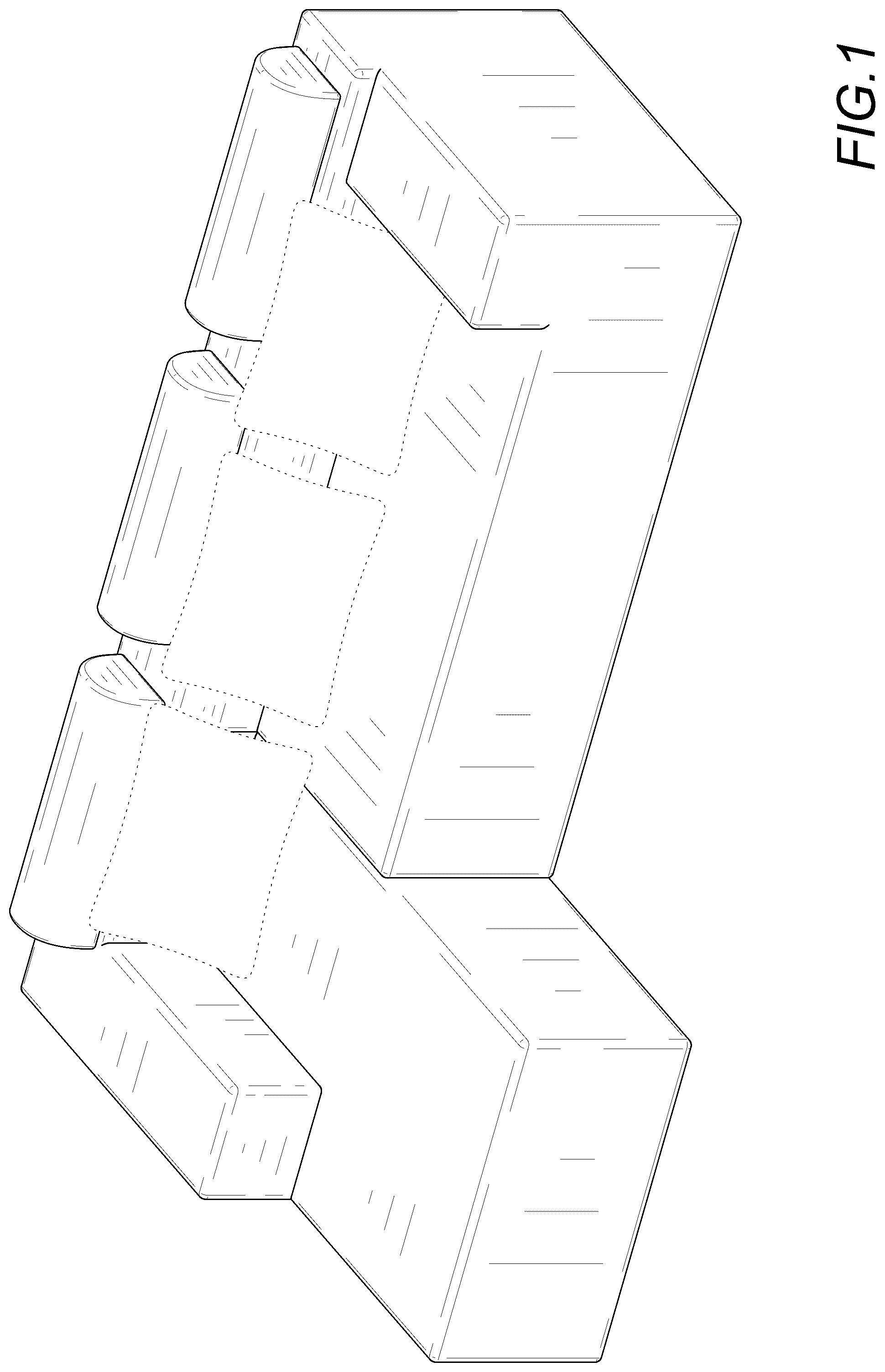 Patent USD1077505 — Sectional sofa — Figure 1