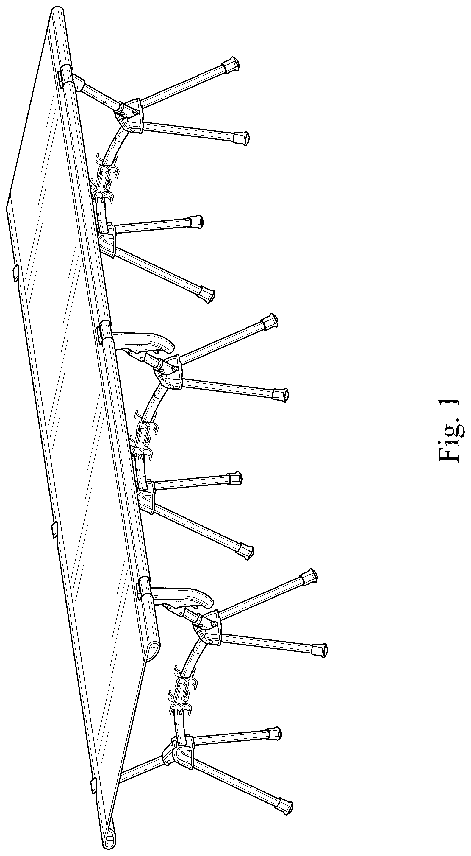 Patent USD1077507 — Camp bed — Figure 1