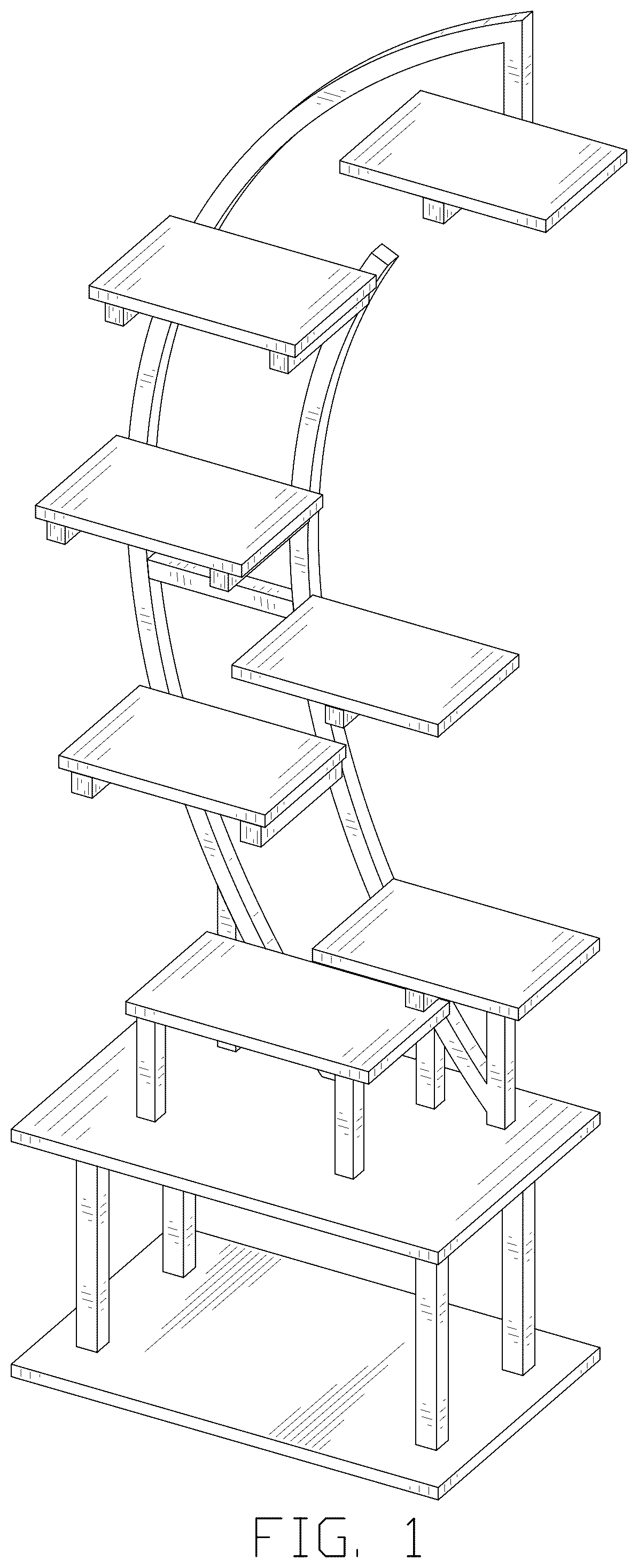 Patent USD1077508 — Plant stand — Figure 1