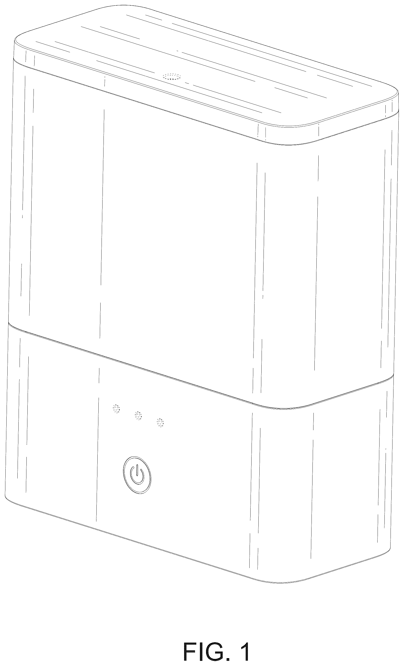 Patent USD1077514 Figure 1 – Soap dispenser