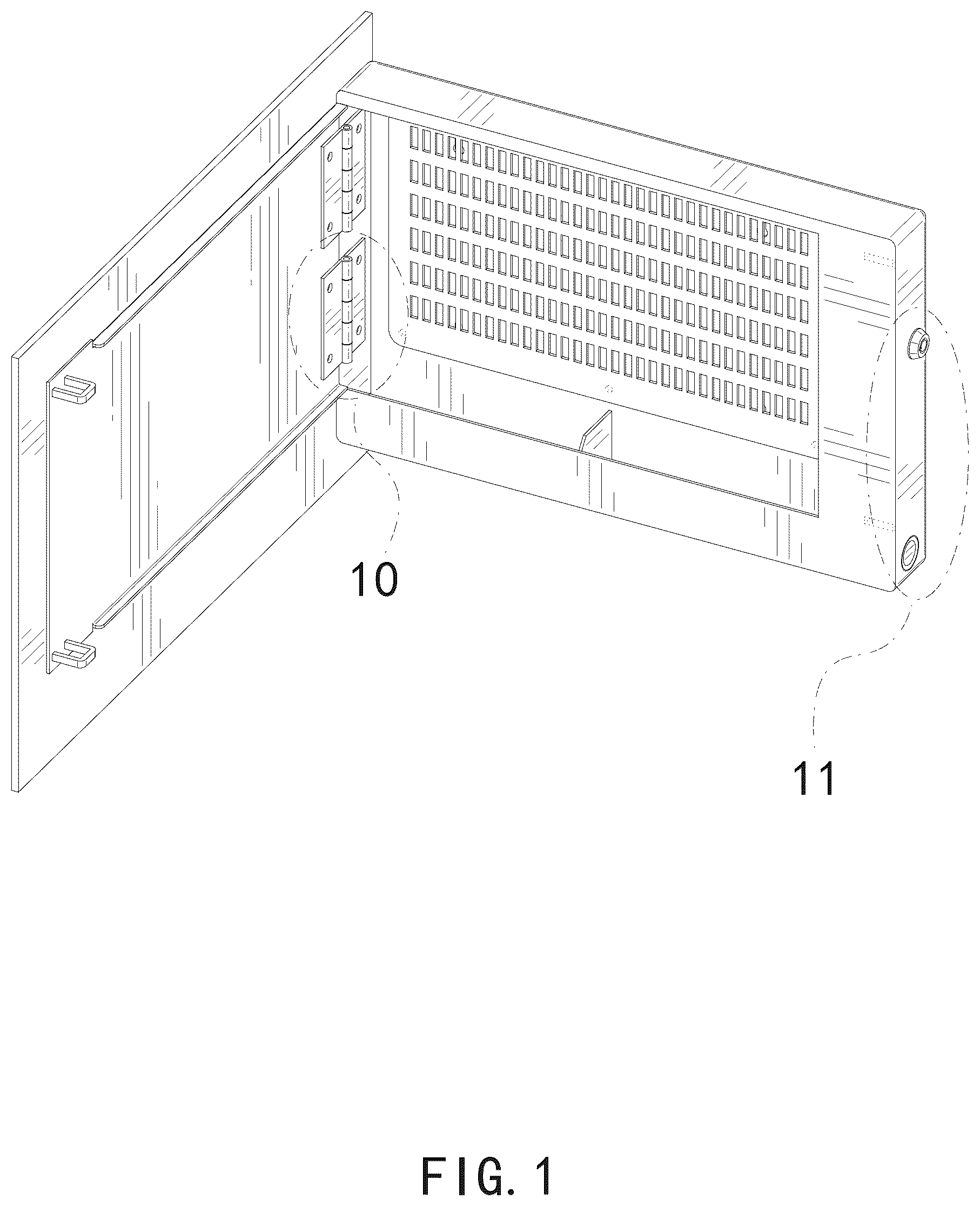 Patent USD1077522 — Gun concealment case — Figure 1