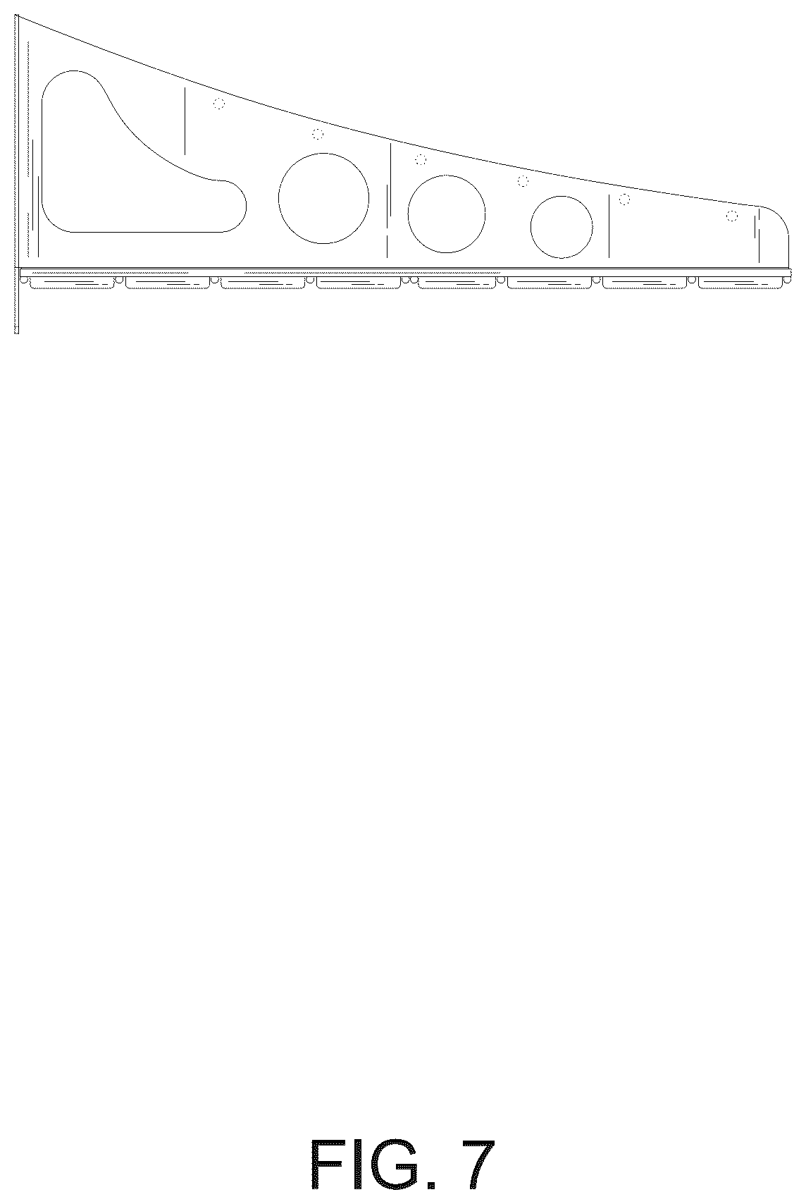 Patent USD1077523 Figure 7 – Wall shelf