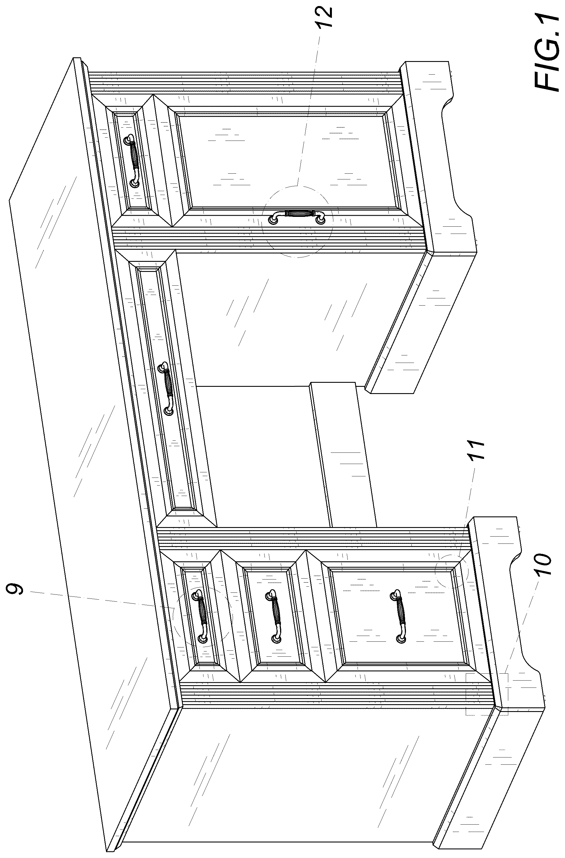 Patent USD1077534 — Desk — Figure 1