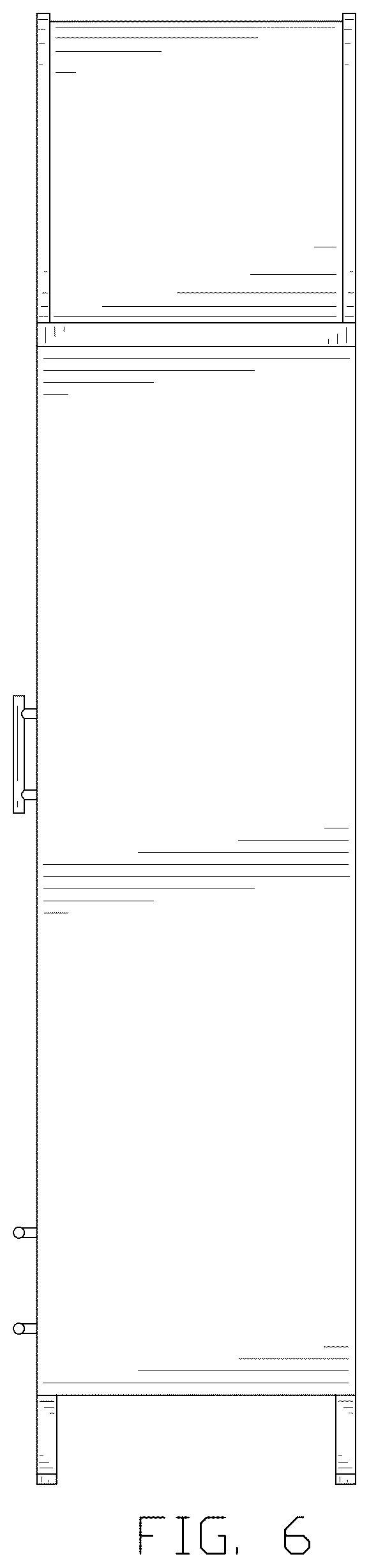 Patent USD1077535 Figure 6 – Set of cabinets