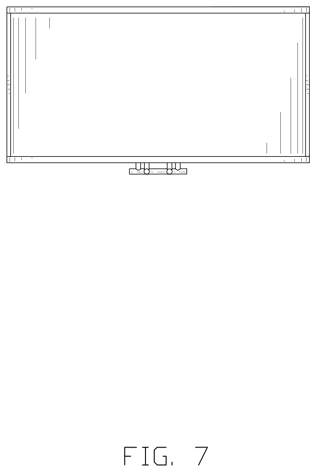Patent USD1077536 Figure 7 – Set of cabinets