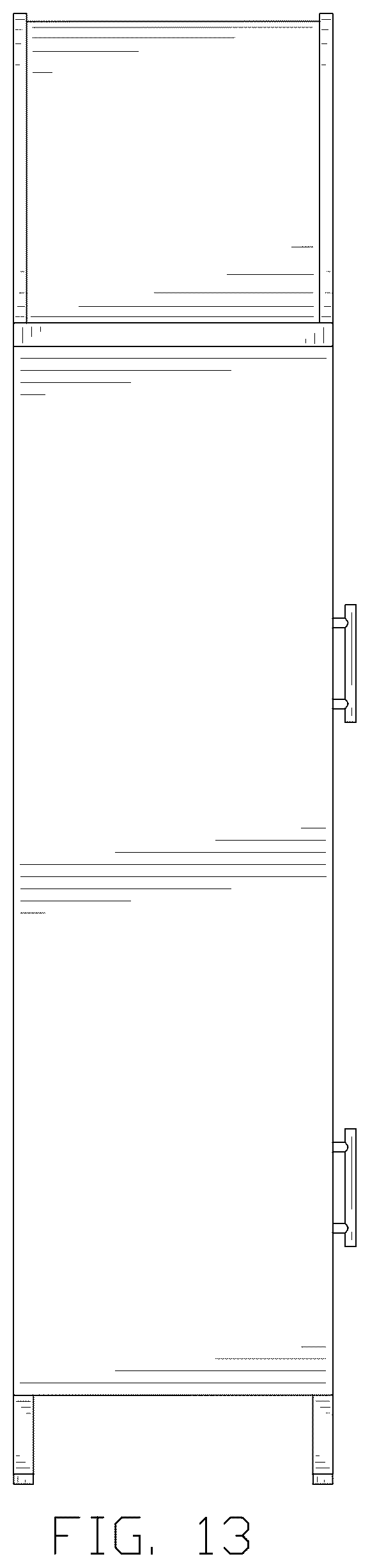 Patent USD1077536 Figure 13 – Set of cabinets