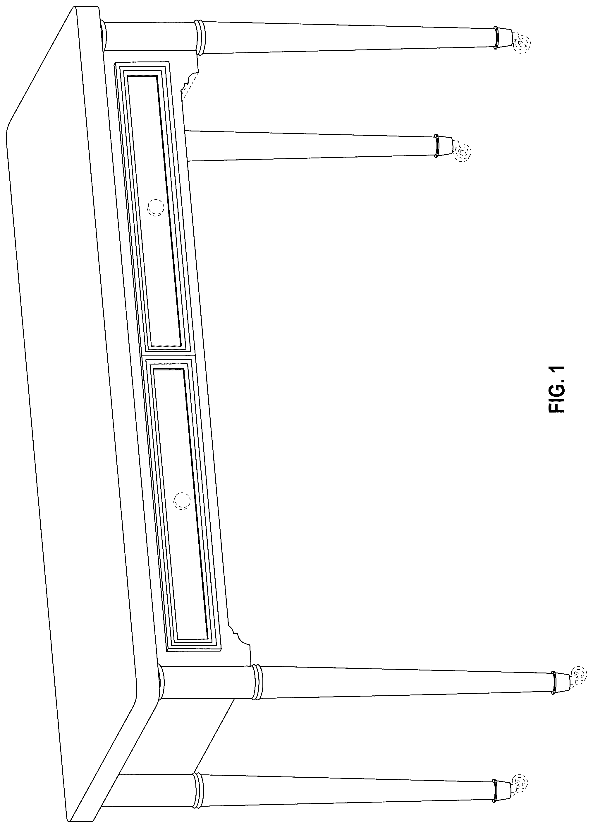 Patent USD1077538 — Vanity table — Figure 1