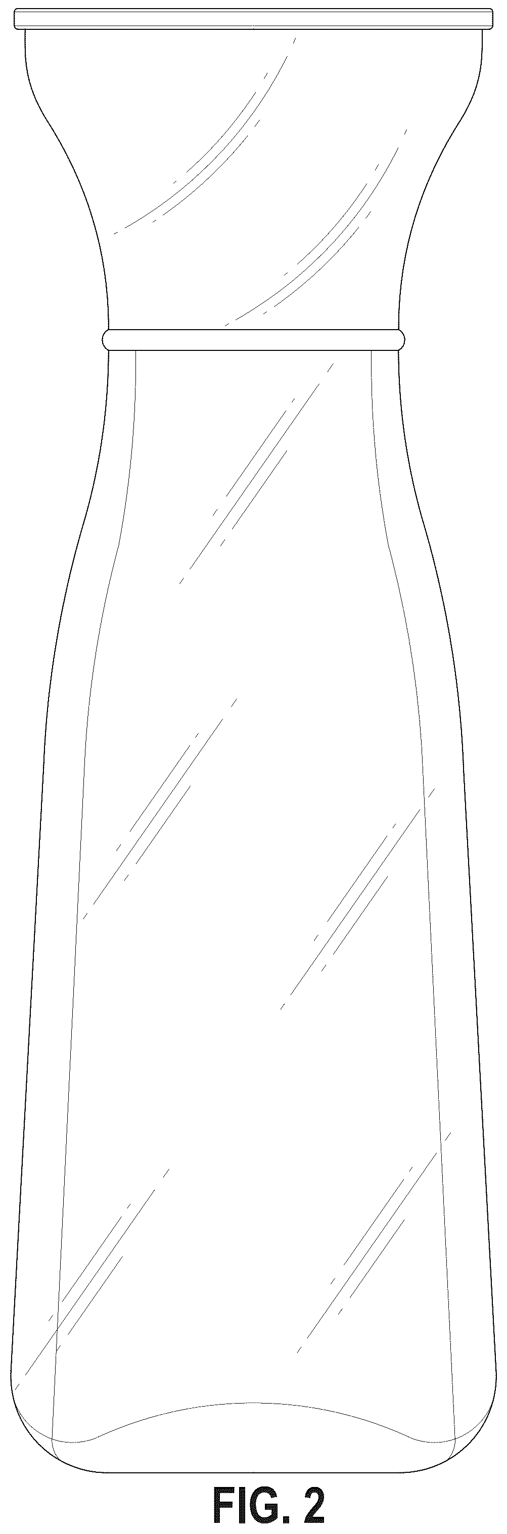 Patent USD1077549 Figure 2 – Glass water carafe