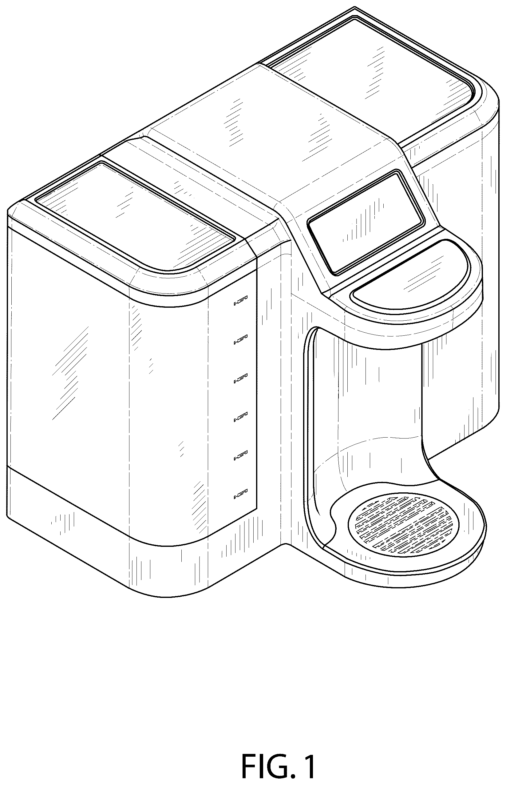 Patent USD1077553 Figure 1 – Water processing machine