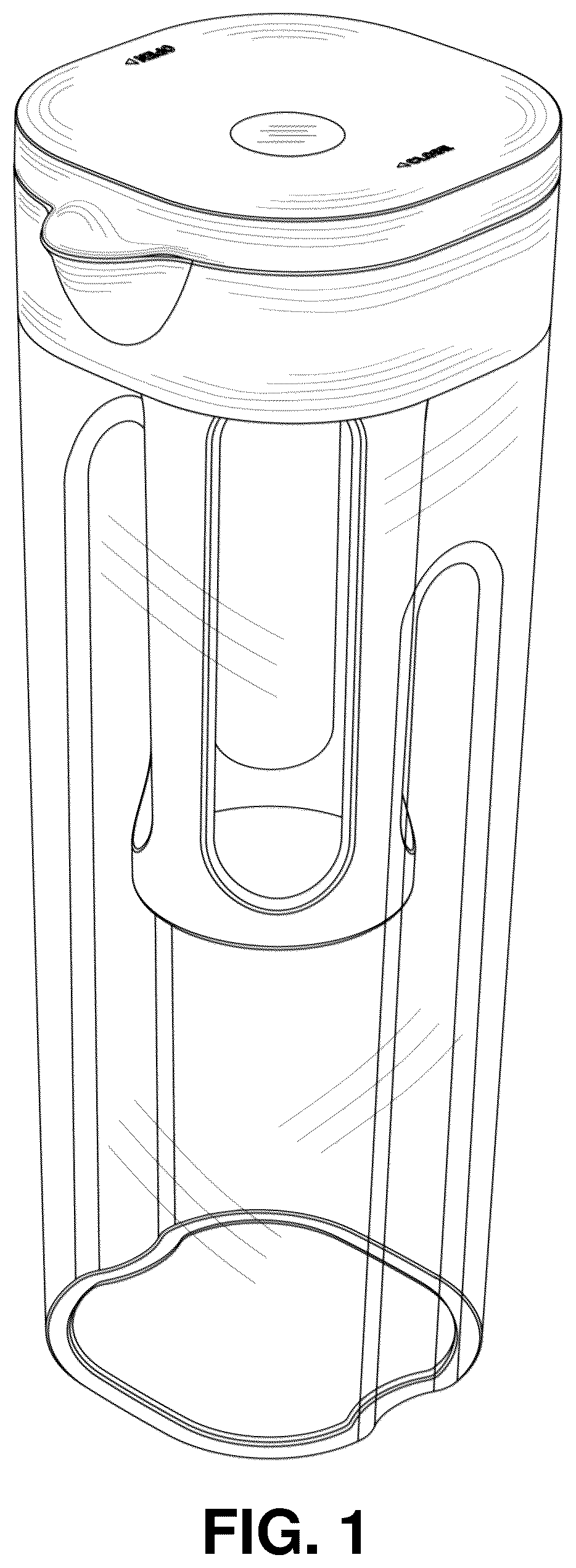 Patent USD1077555 — Beverage pitcher — Figure 1