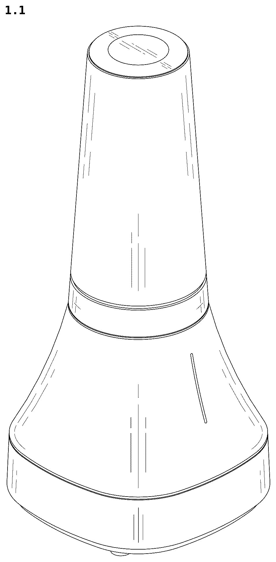 Patent USD1077570 — Blender — Figure 1
