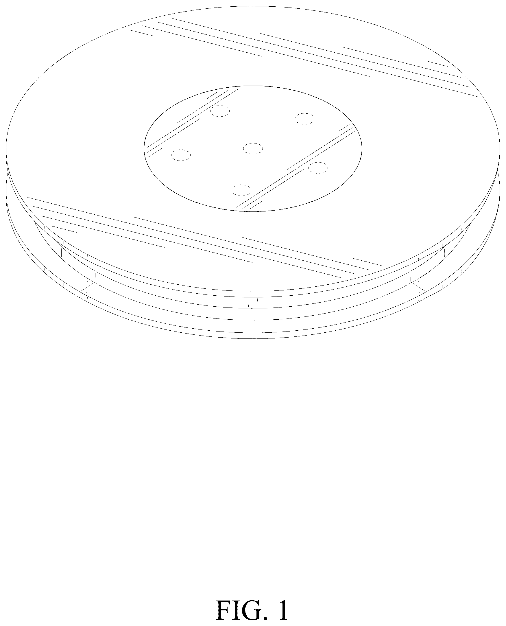 Patent USD1077574 — Turntable — Figure 1