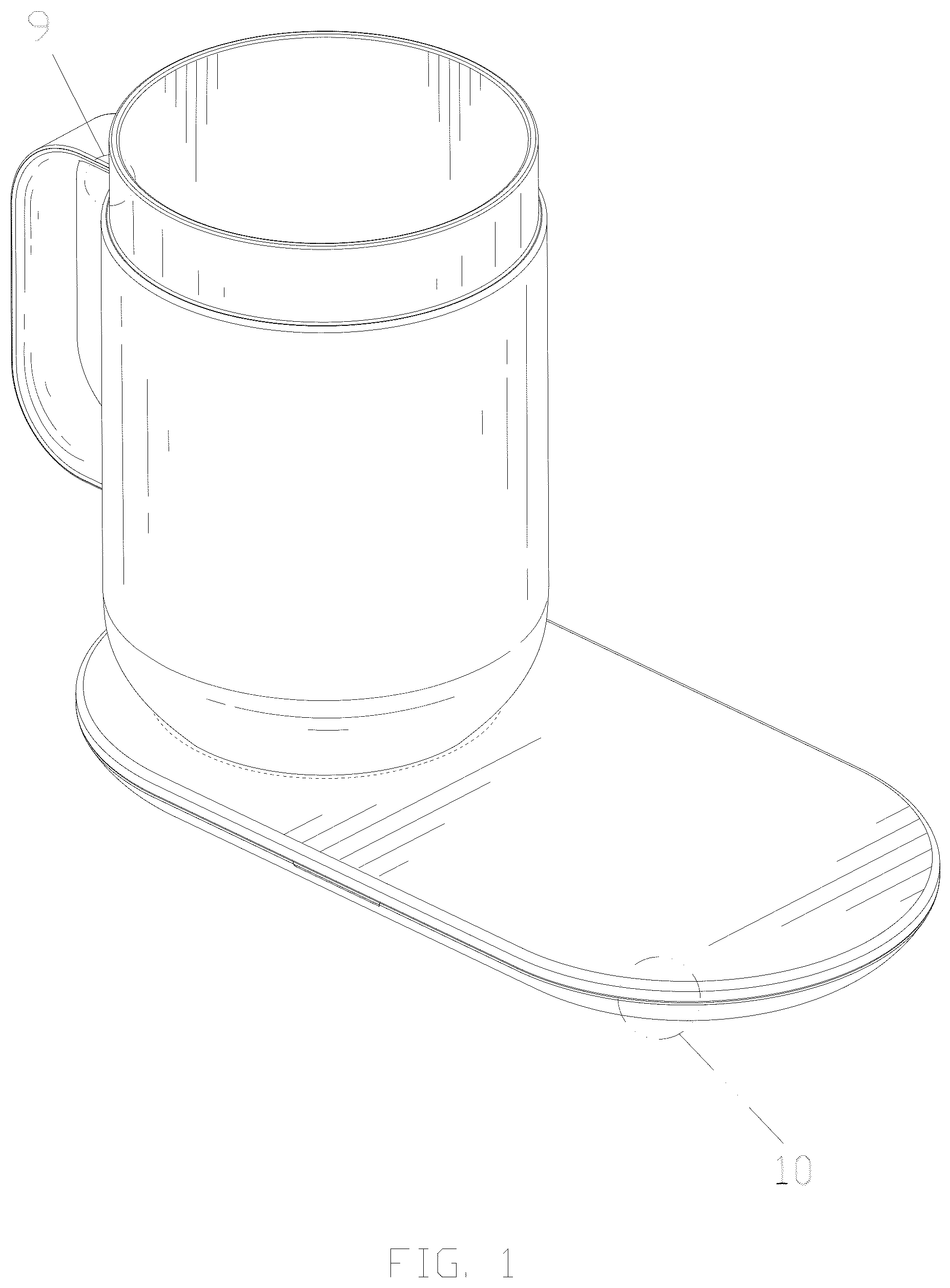 Patent USD1077576 — Cup with base — Figure 1