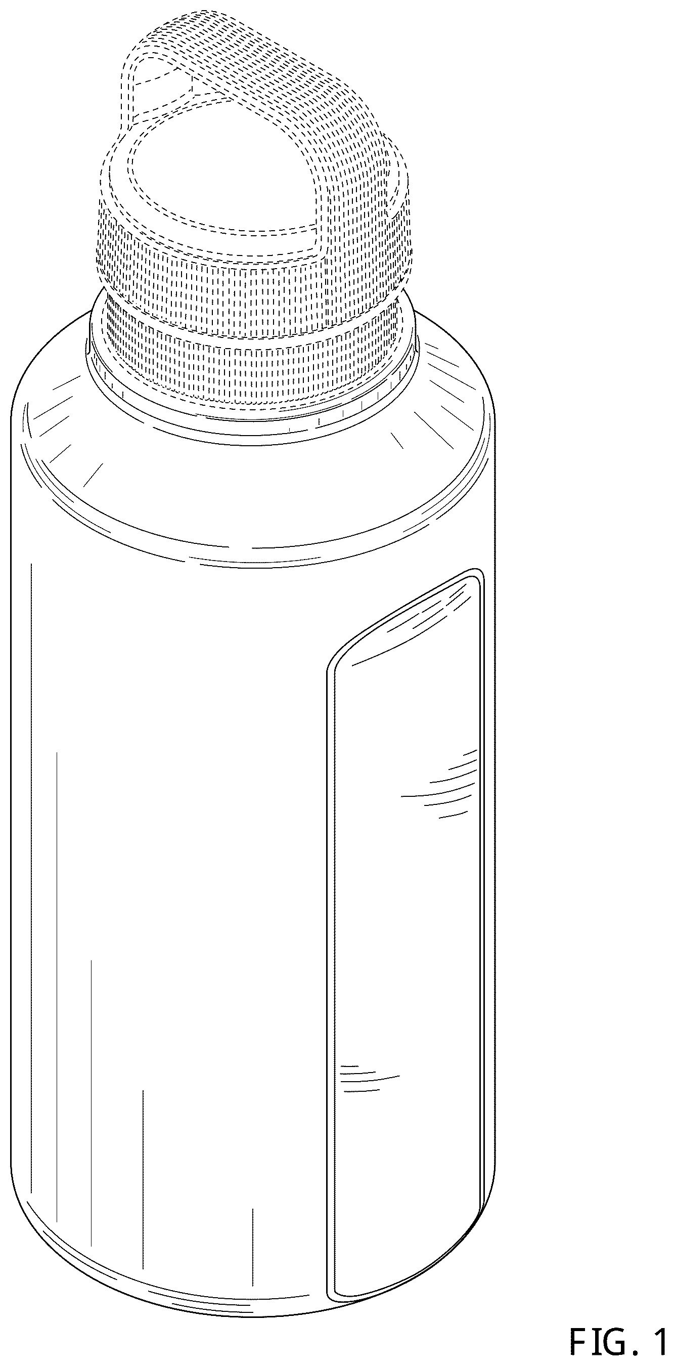 Patent USD1077578 — Bottle — Figure 1