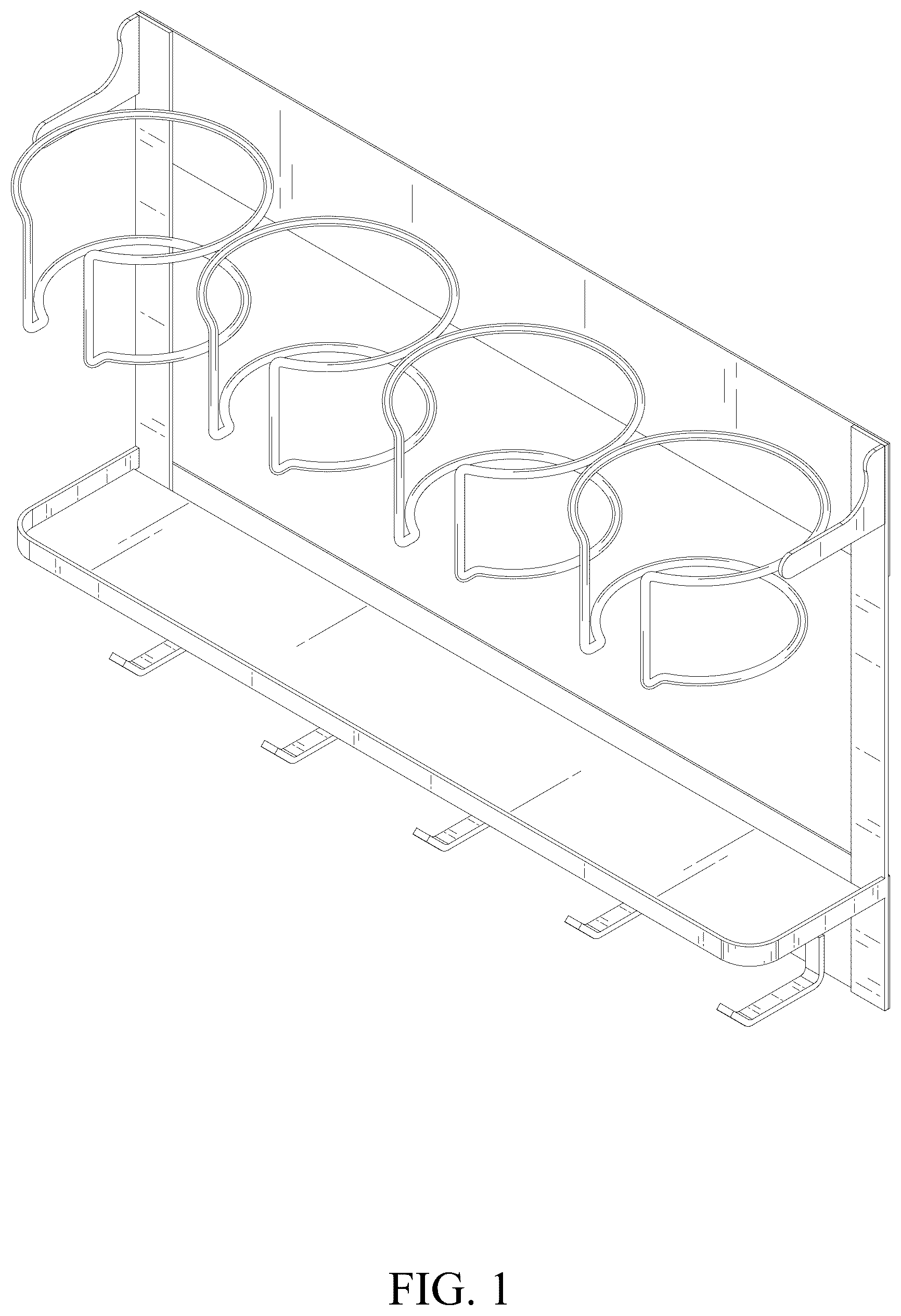 Patent USD1077583 — Cup holder — Figure 1