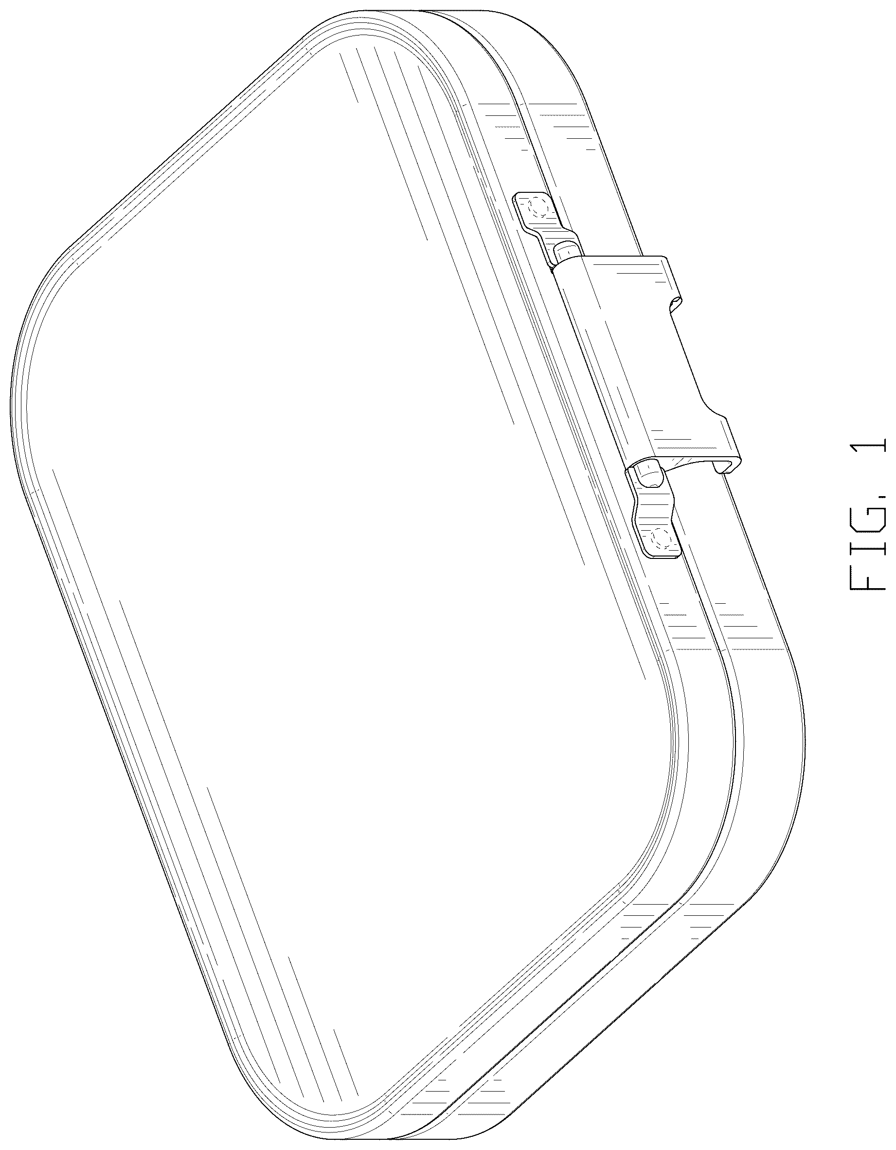 Patent USD1077588 Figure 1 – Lunch box