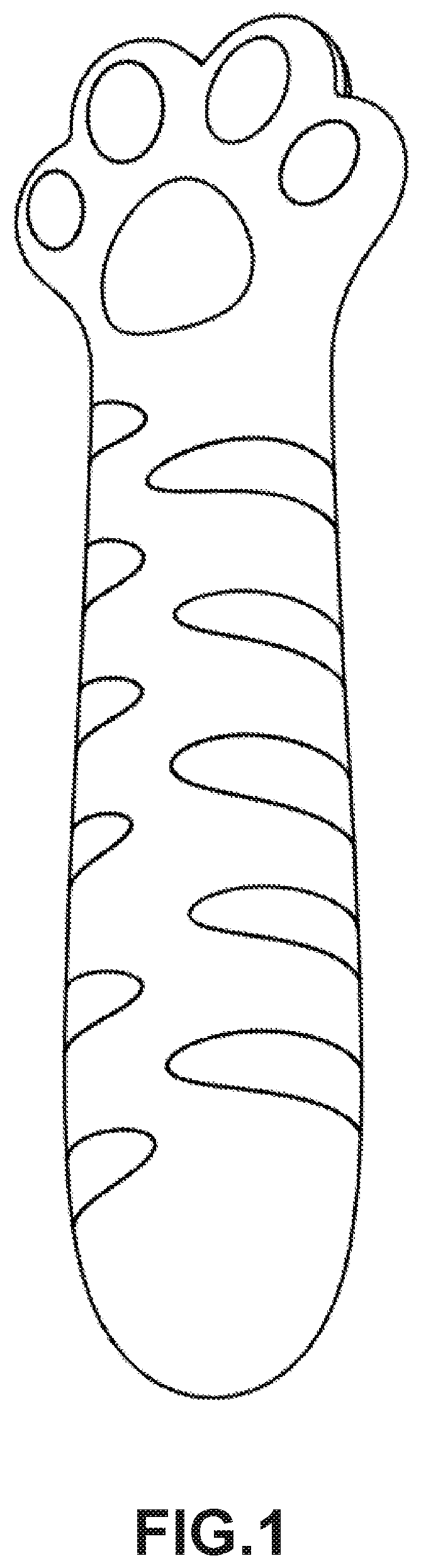 Patent USD1077590 — Handle for a kitchen knife — Figure 1
