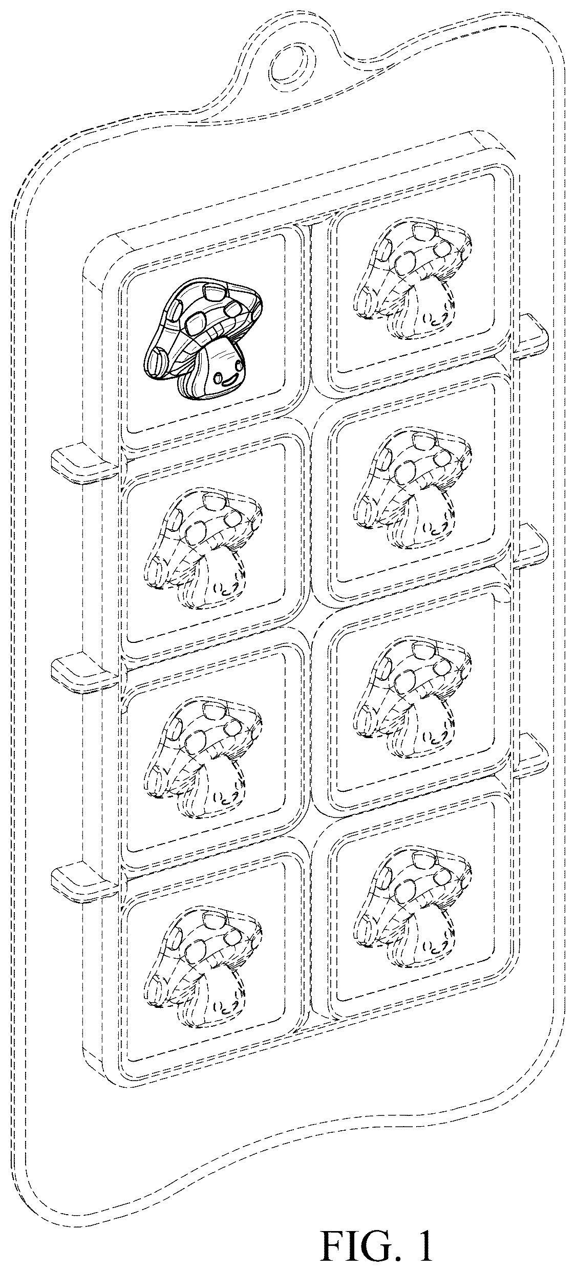Patent USD1077592 — Candy mold — Figure 1