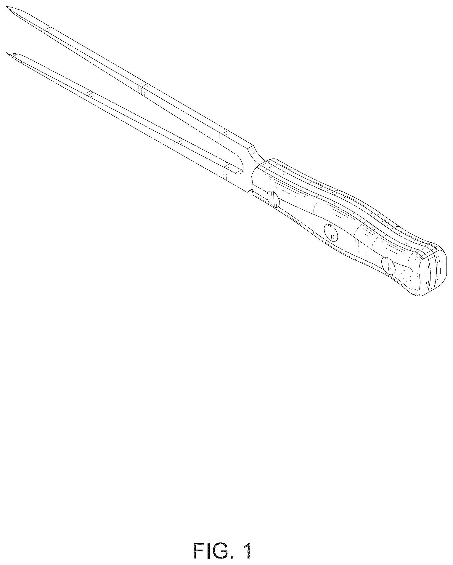 Patent USD1077593 — Meat fork — Figure 1