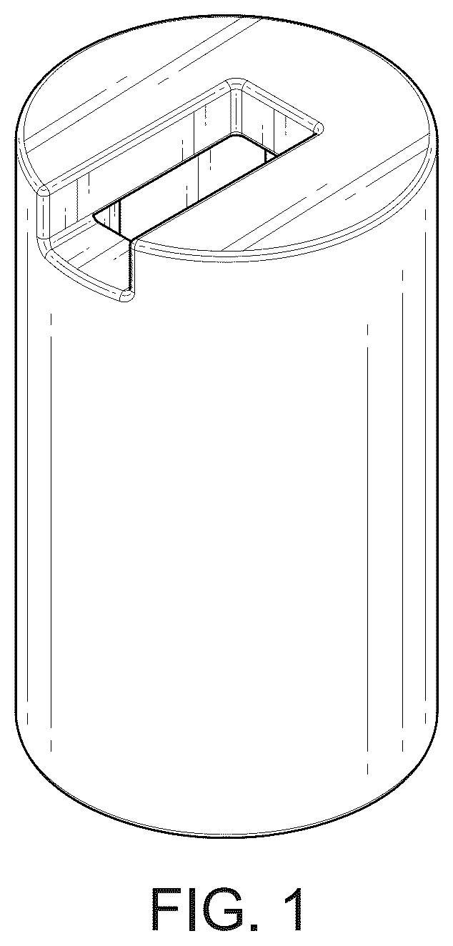 Patent USD1077603 Figure 1 – Side entry socket
