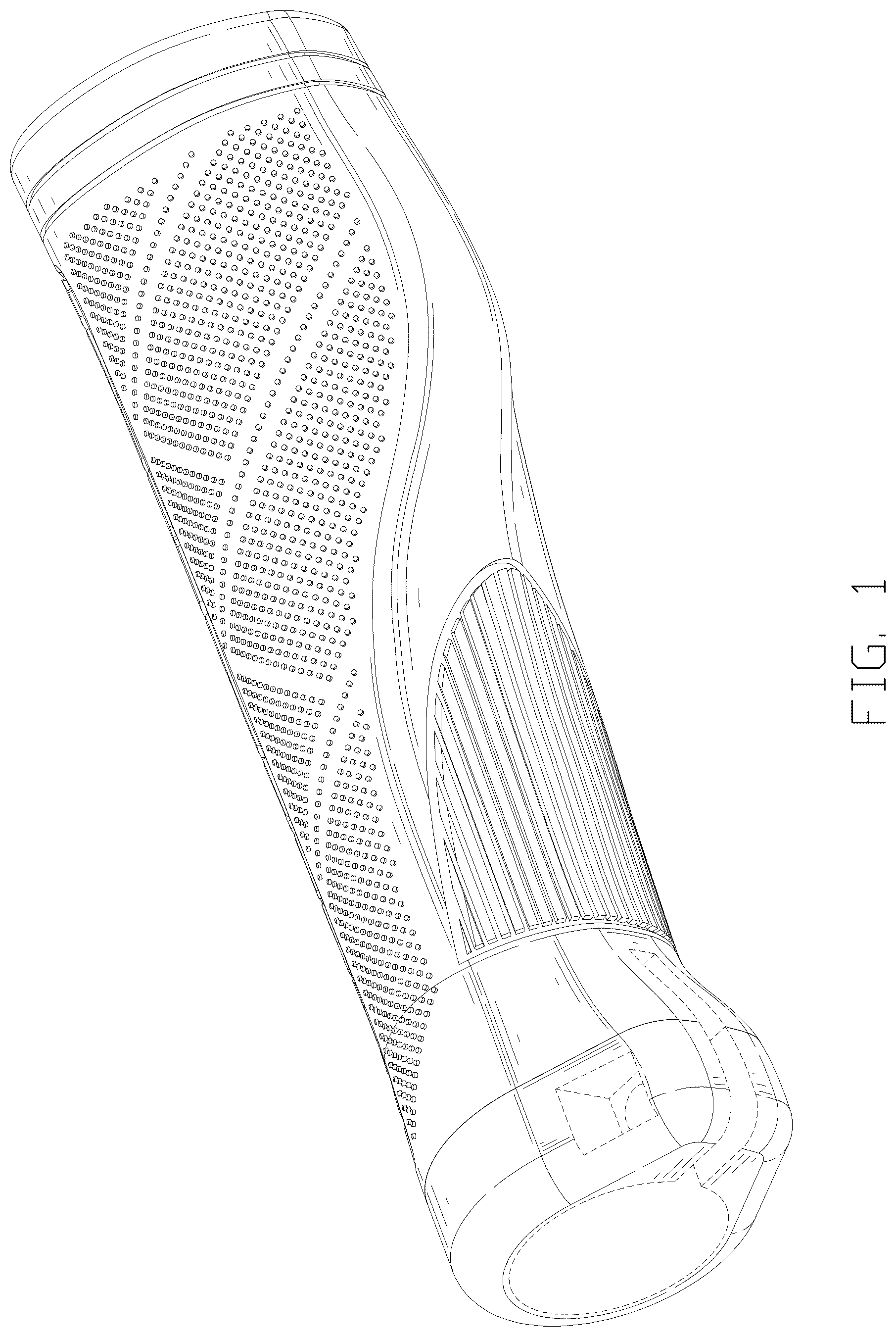 Patent USD1077613 — Bike grip — Figure 1