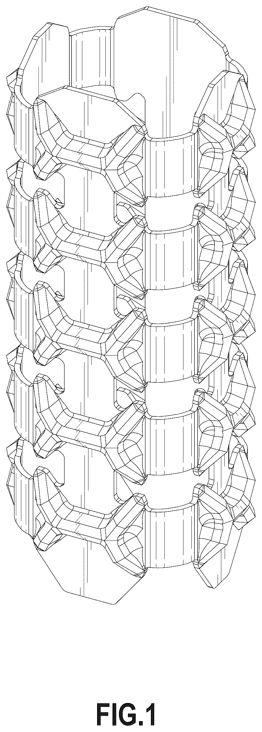 Patent USD1077614 — Adaptable grip — Figure 1