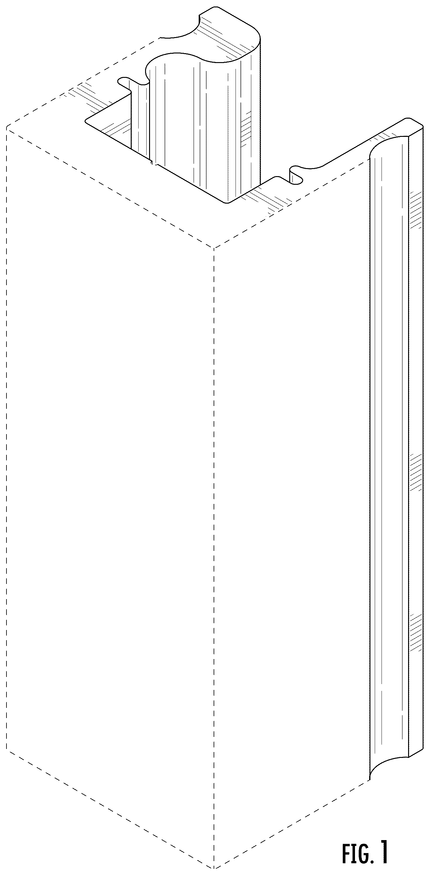 Patent USD1077627 — Rail for receiving an accessory — Figure 1