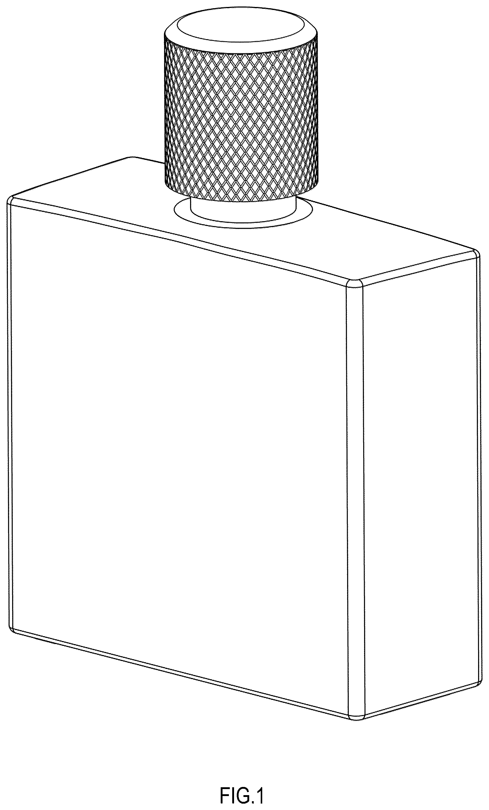 Patent USD1077645 — Perfume bottle — Figure 1