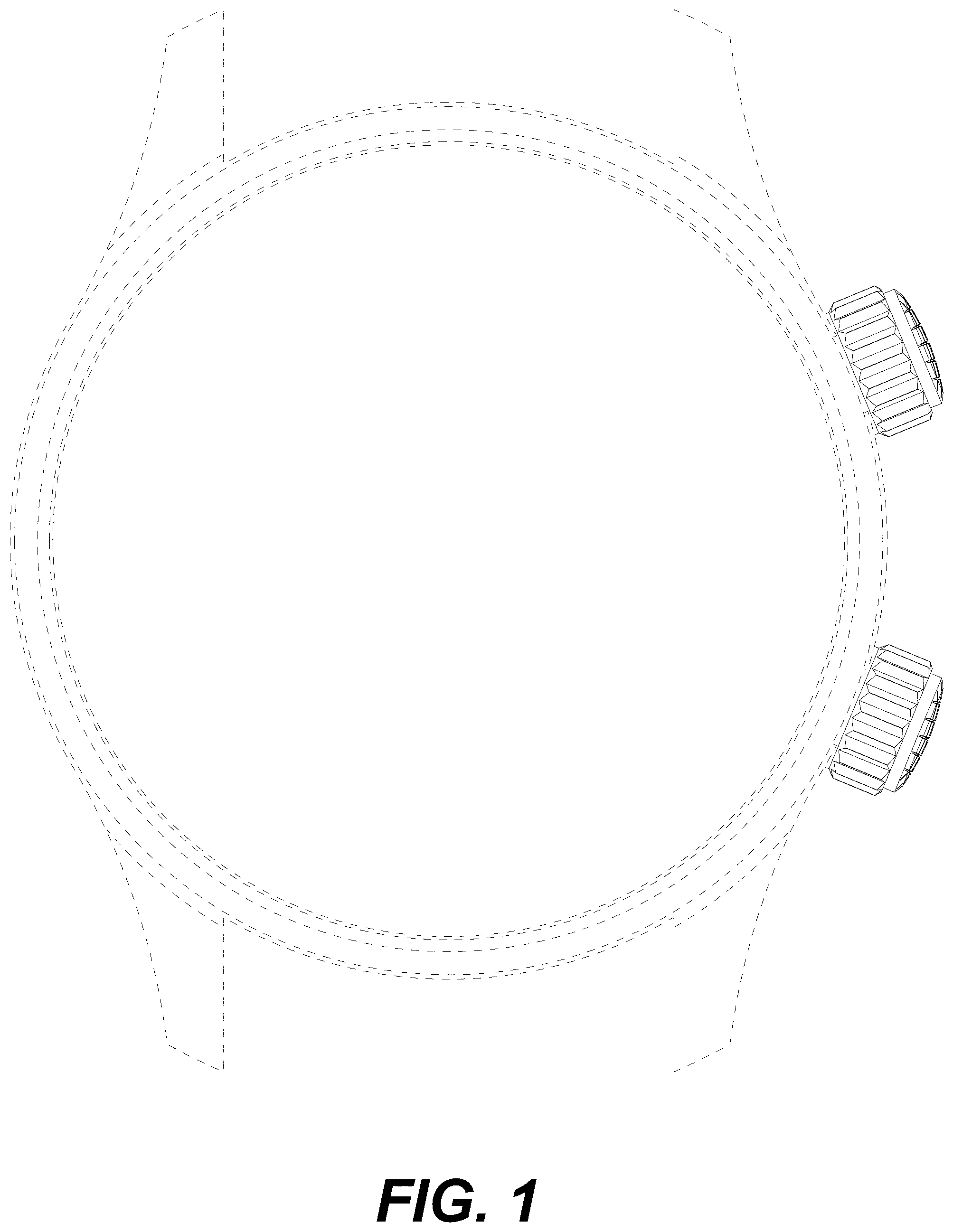 Patent USD1077667 — Watch case — Figure 1