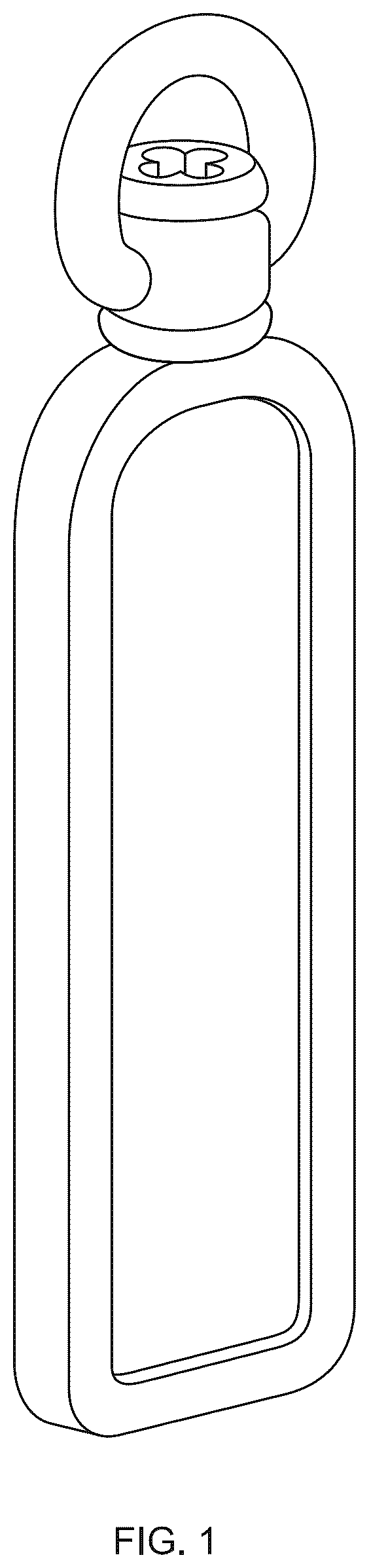 Patent USD1077673 Figure 1 – Article of jewelry