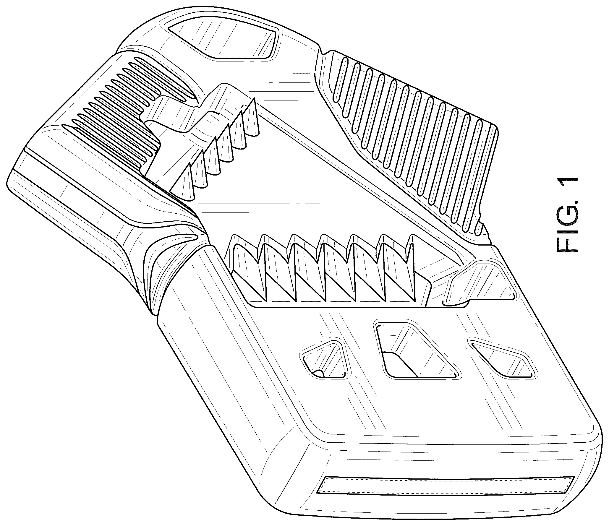 Patent USD1077678 — Buckle — Figure 1