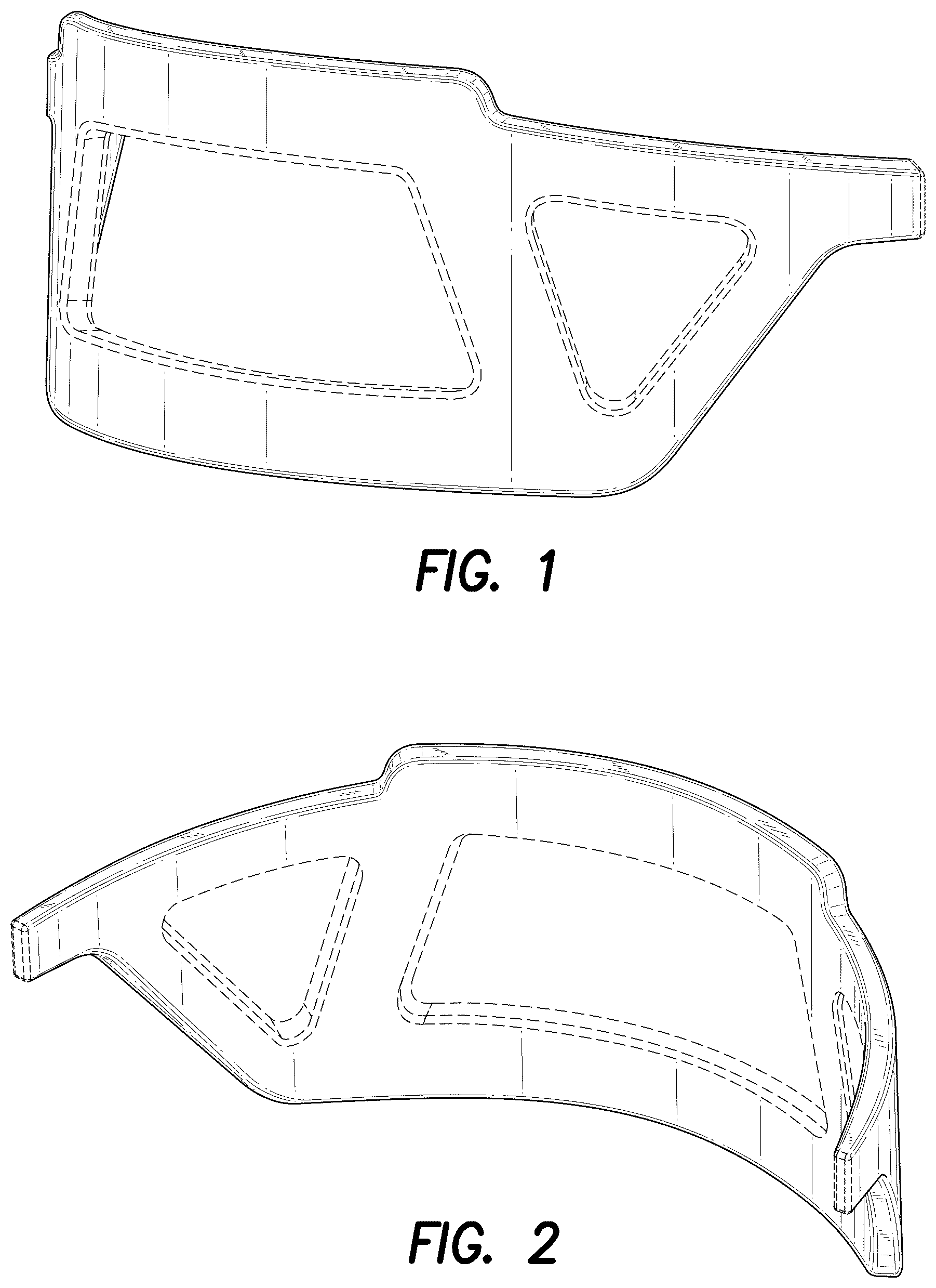 Patent USD1077691 — Backrest of a rollator — Figure 1