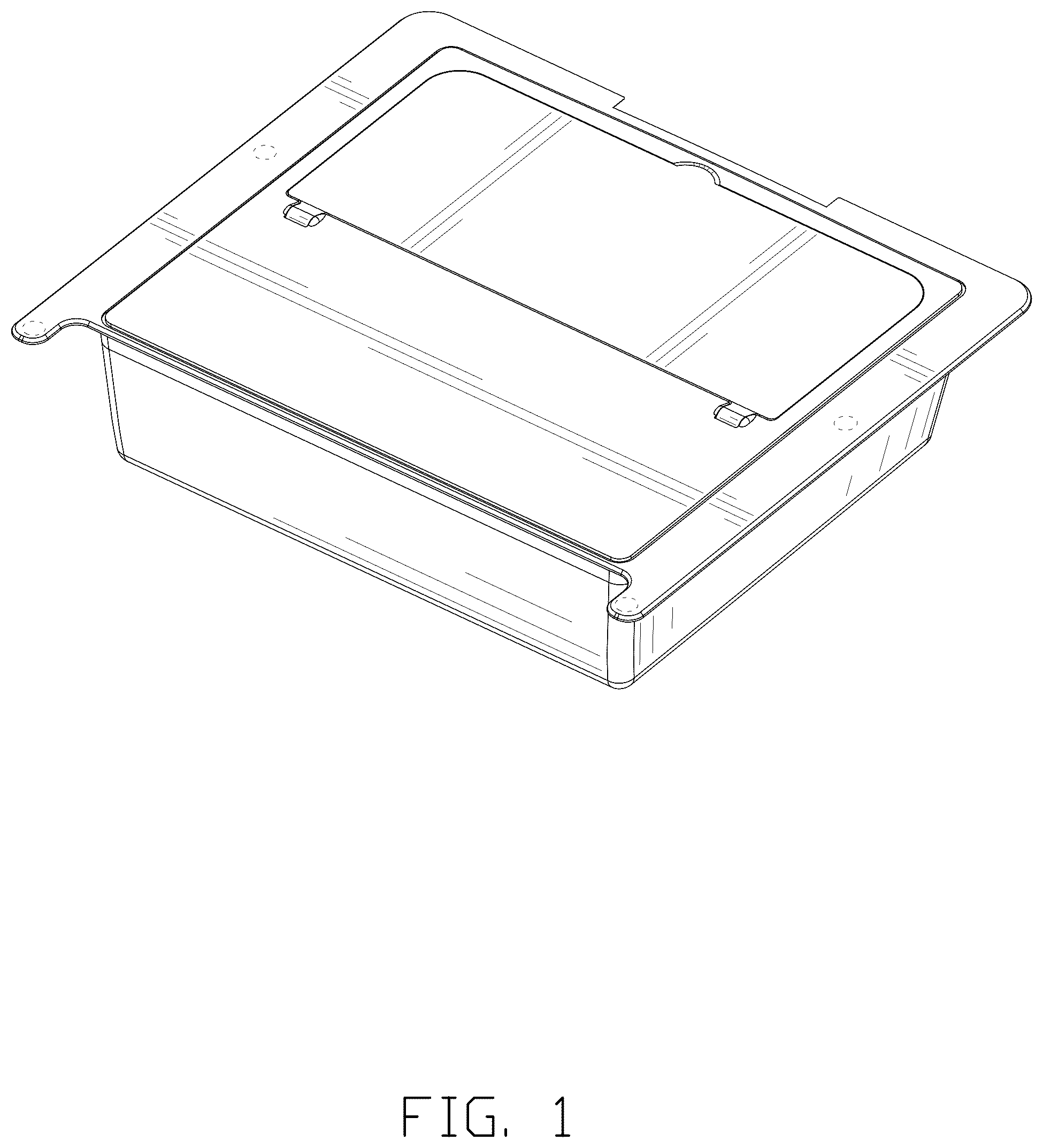 Patent USD1077718 — Armrest box — Figure 1