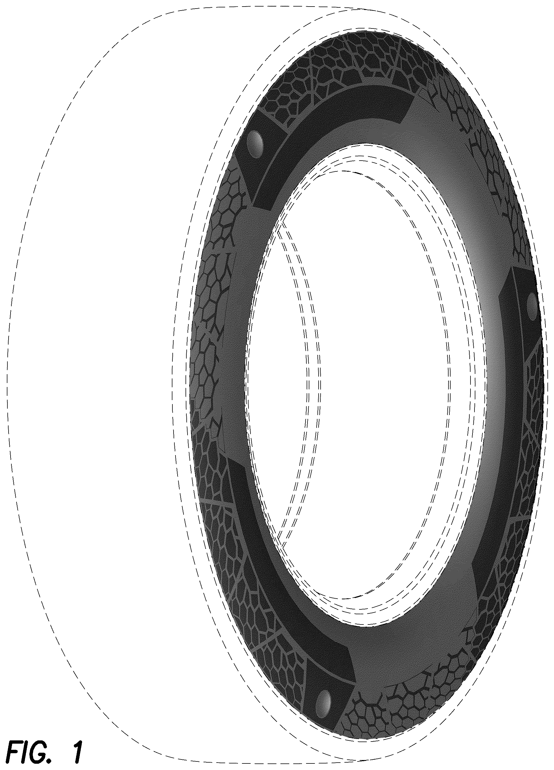 Patent USD1077721 — Tire — Figure 1