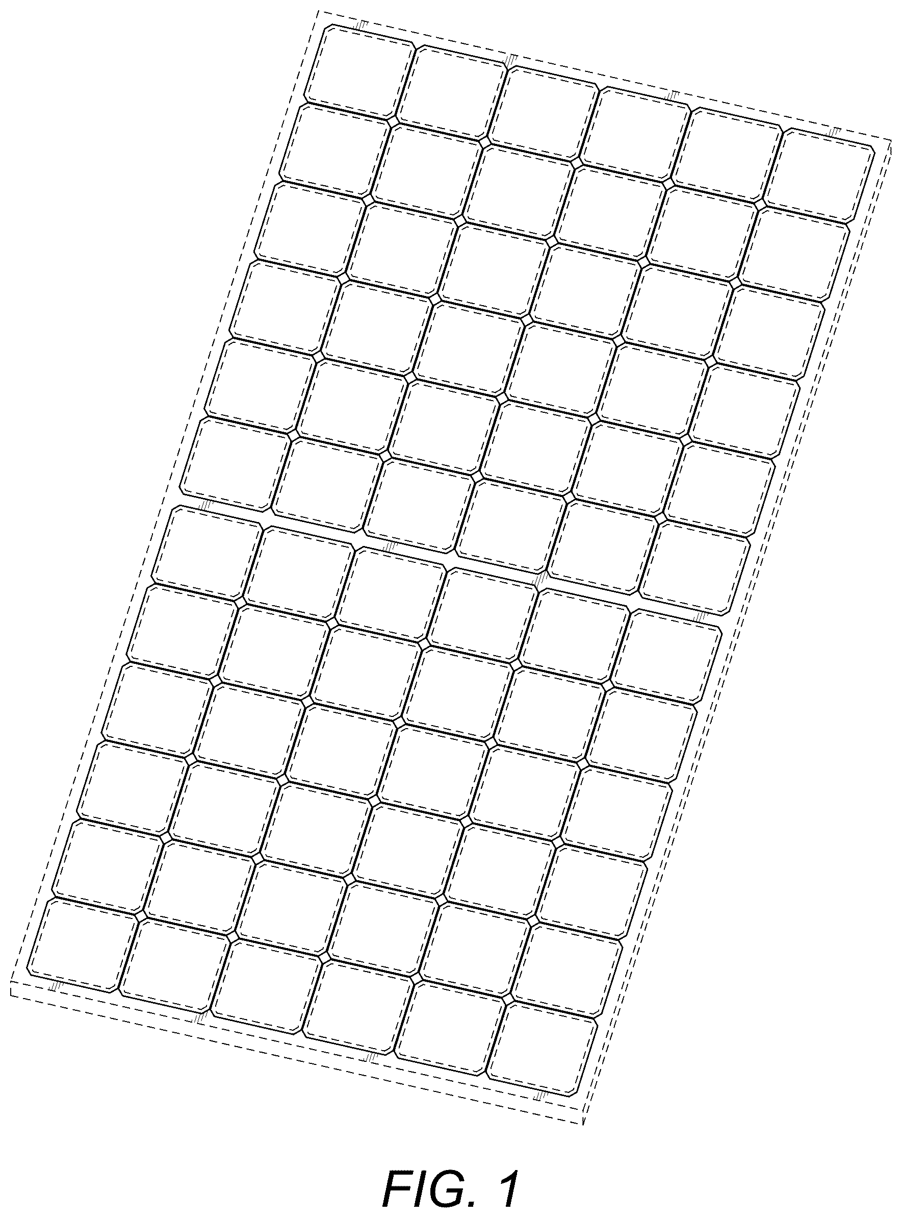 Patent USD1077722 — Solar panel — Figure 1