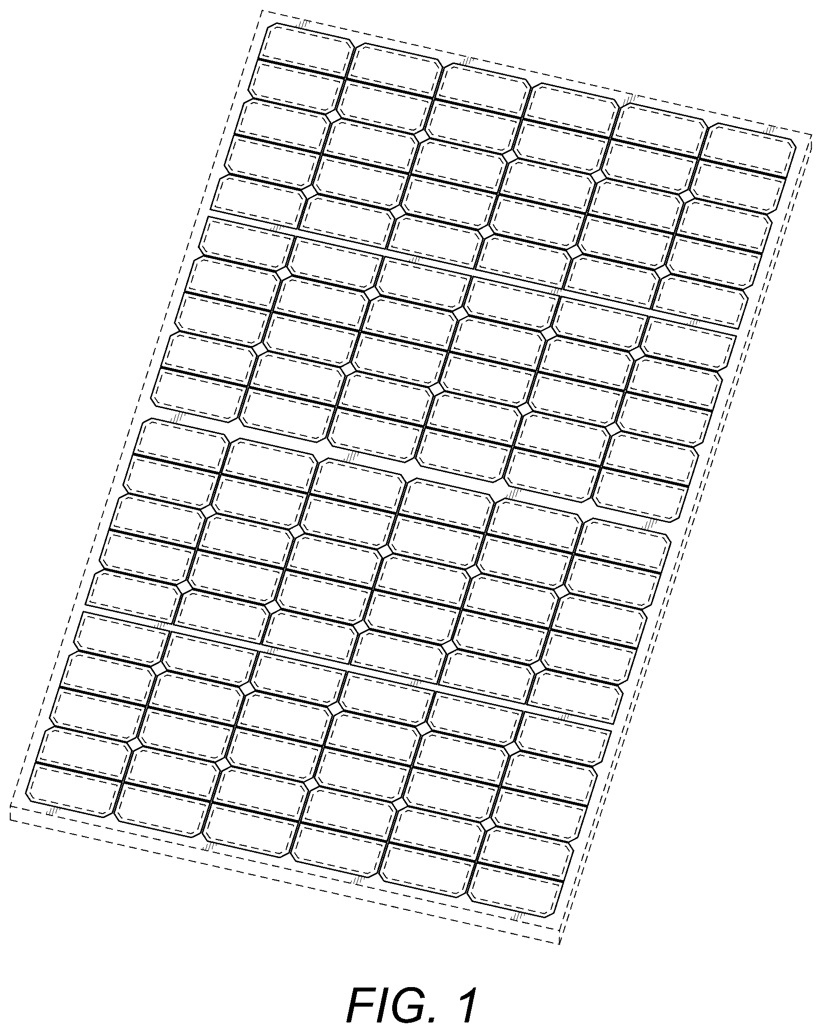 Patent USD1077723 — Solar panel — Figure 1