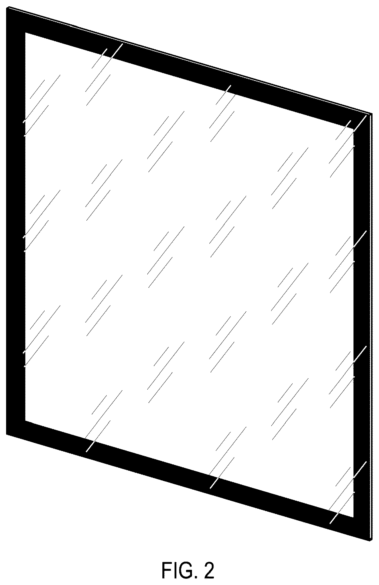 Patent USD1077726 Figure 2 – Glass solar panel