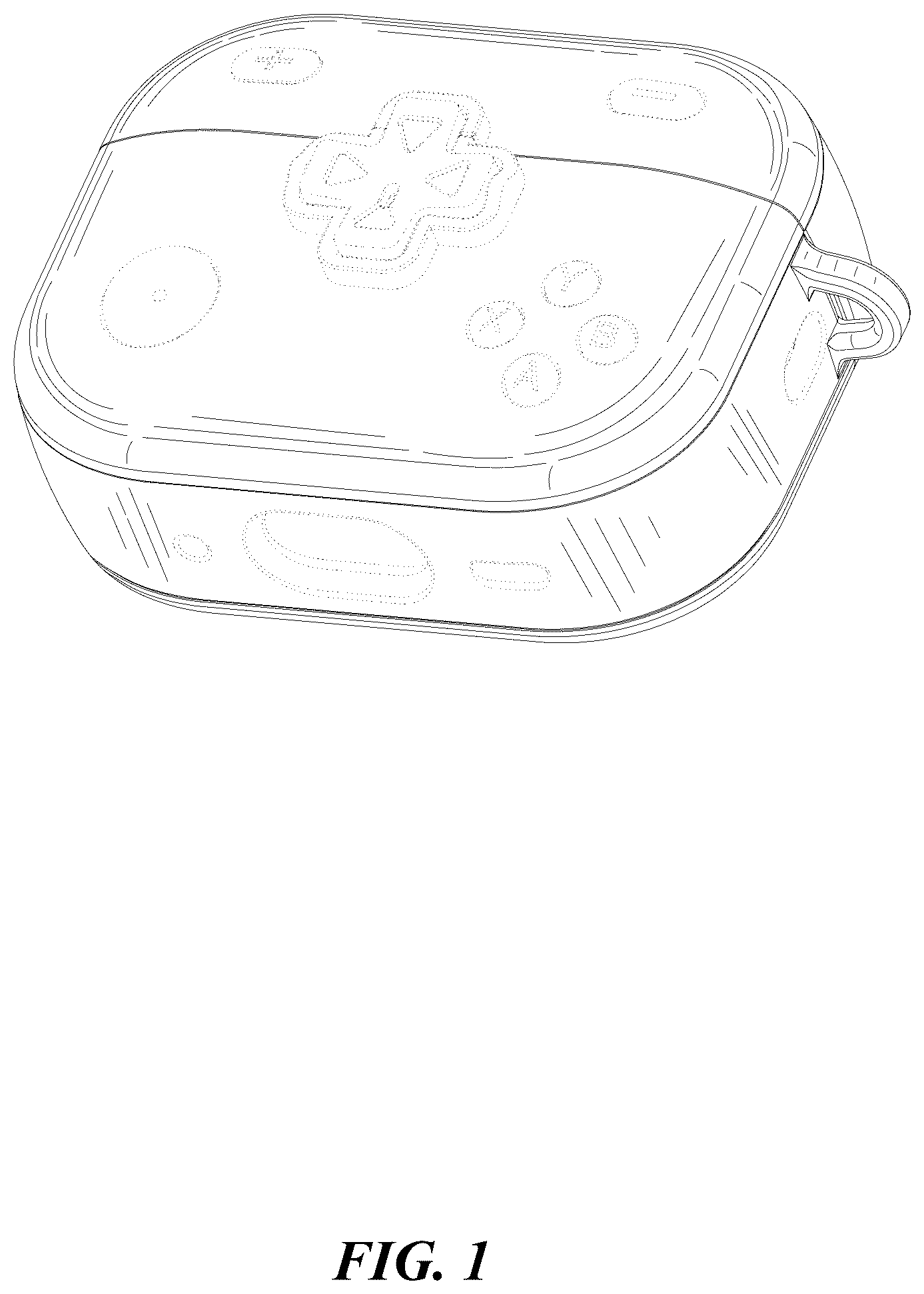 Patent USD1077743 Figure 1 – Bluetooth headset cover
