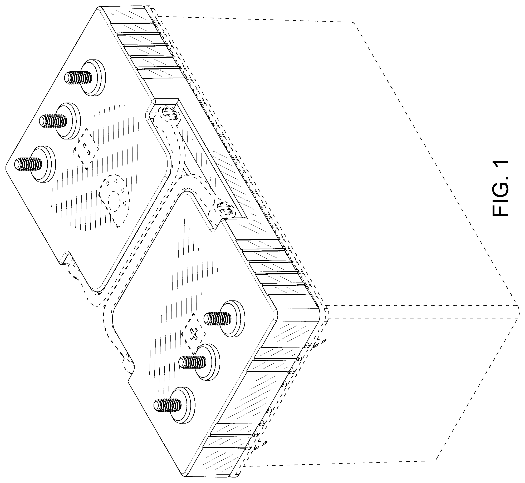 Patent USD1077748 — Cover for a battery — Figure 1