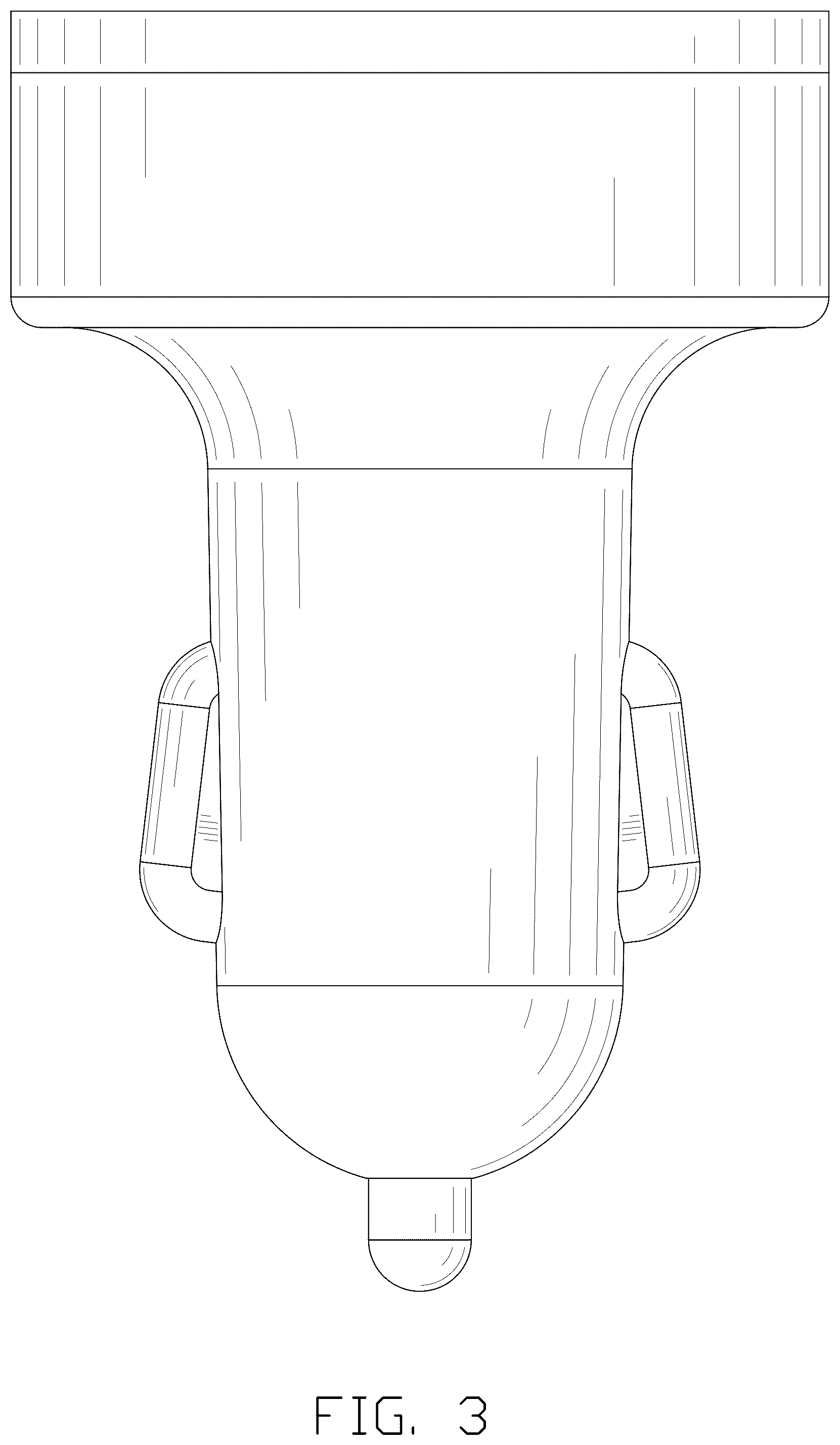 Patent USD1077754 Figure 3 – Car charger