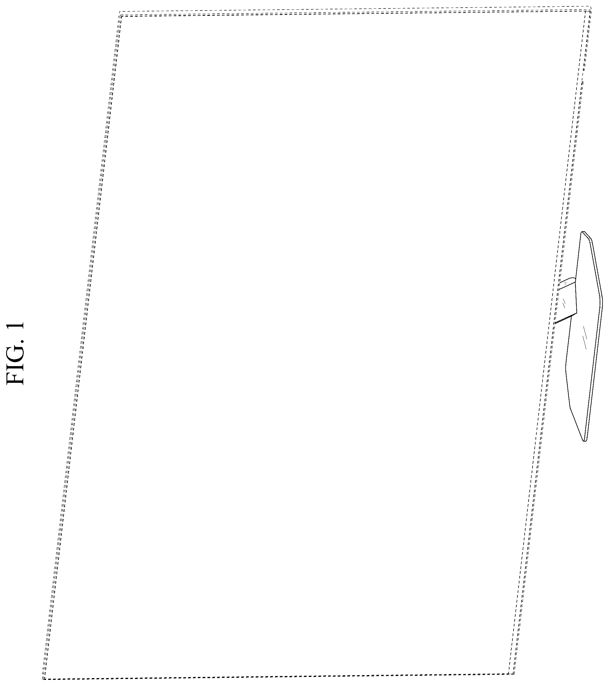 Patent USD1077764 — Television receiver — Figure 1