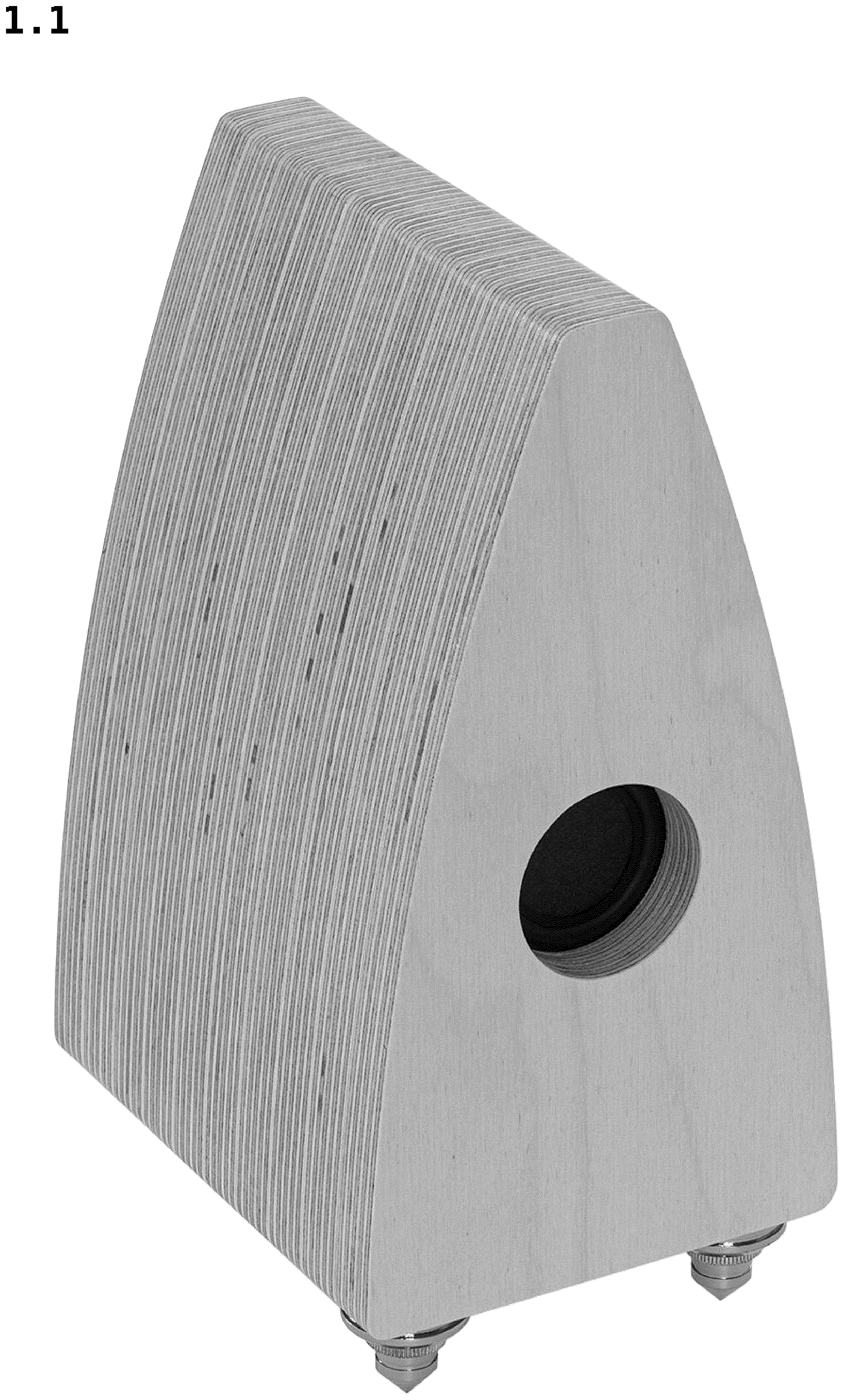Patent USD1077771 Figure 1 – Loudspeaker