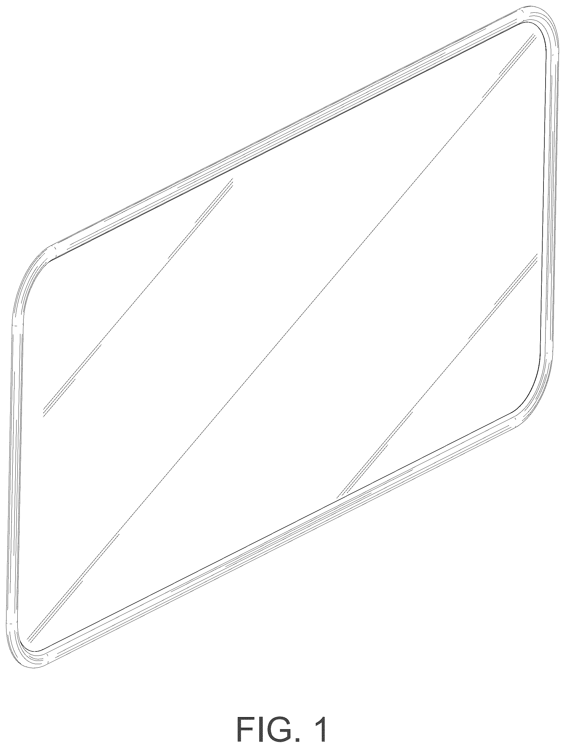 Patent USD1077786 — Tempered film for cell phone — Figure 1