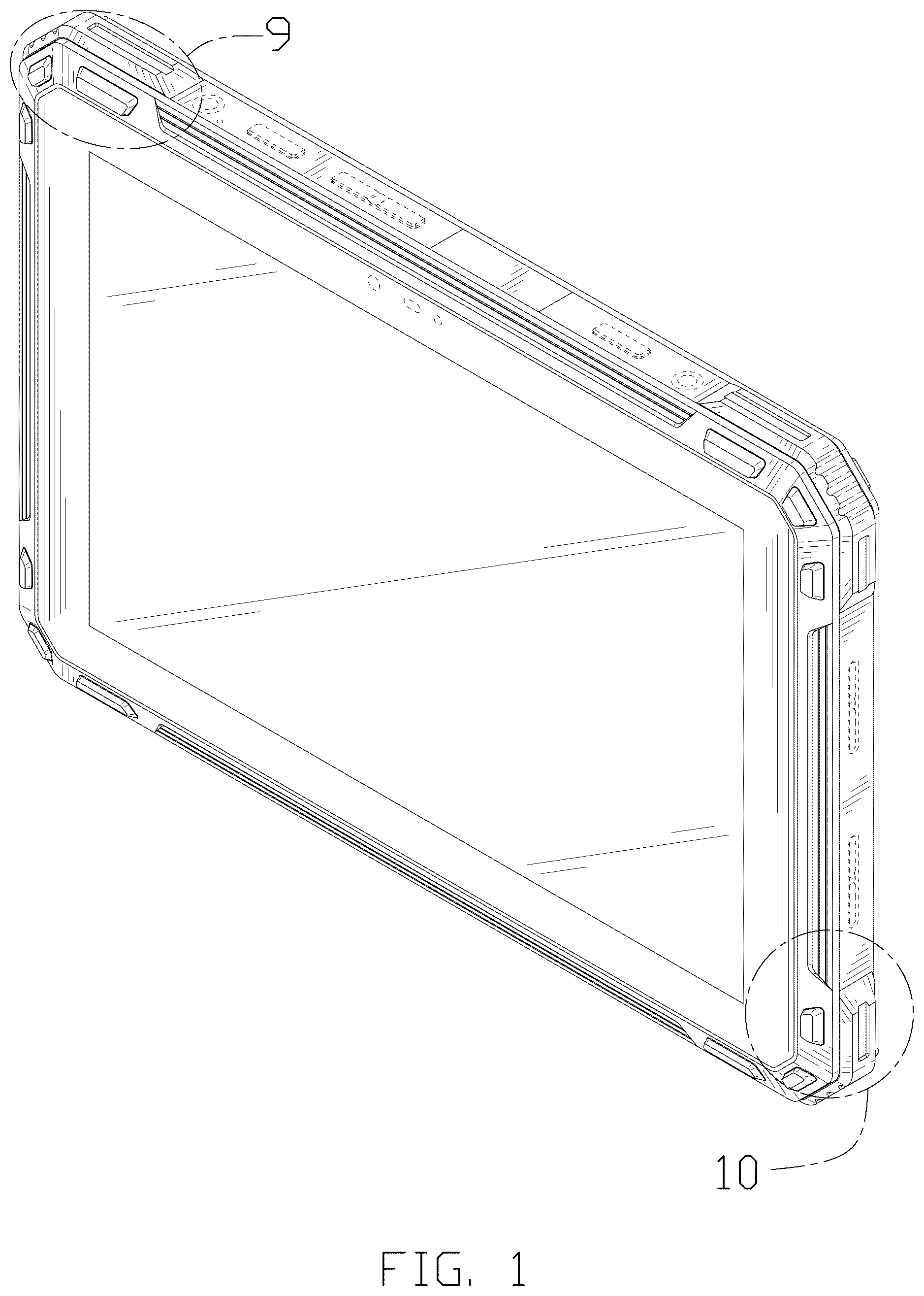 Patent USD1077795 — Mobile terminal — Figure 1
